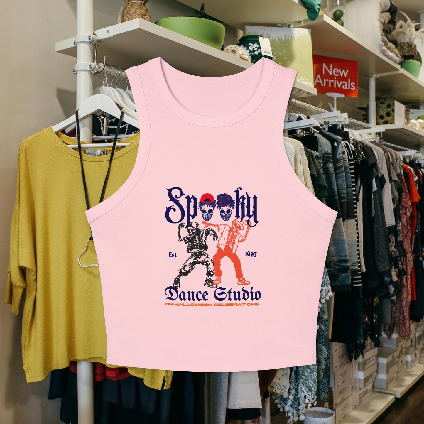 Women's Micro Rib Racer Tank Top_ N2+ Series WMRRT PT2WW006_ Limited Edition Style & Comfort by WesternWaves:
