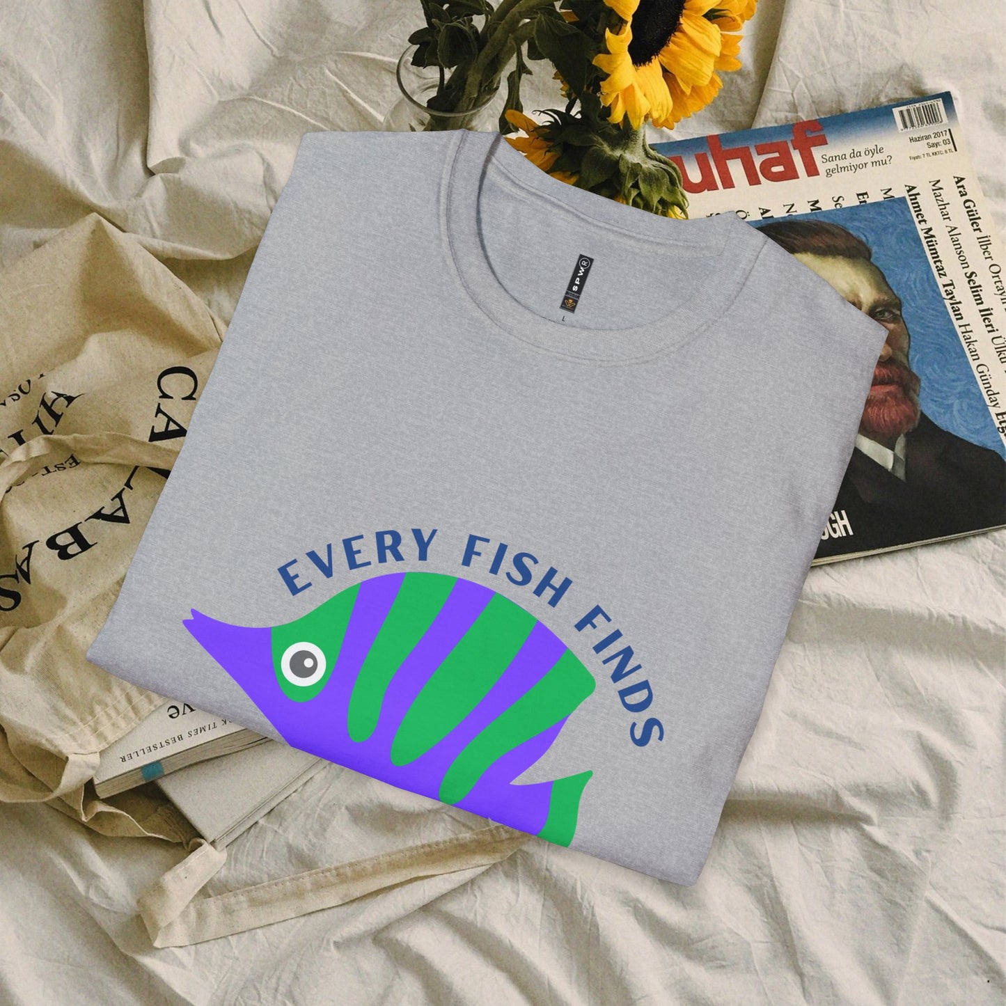 Unisex Softstyle T-Shirt_ N+ Series USSTS FT2WW009_ Limited Edition by WesternWaves: