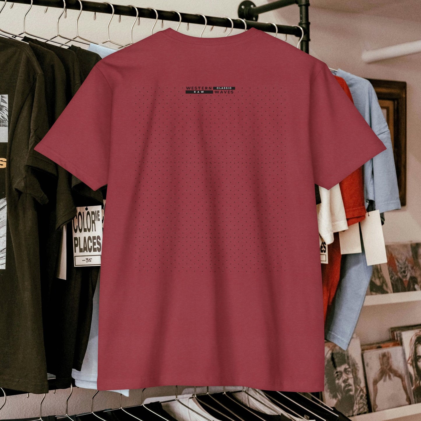 Unisex CVC Jersey T-shirt_ Series N7* USCVCJTS PT2WW001_ Limited Edition Comfort & Style by WesternWaves: