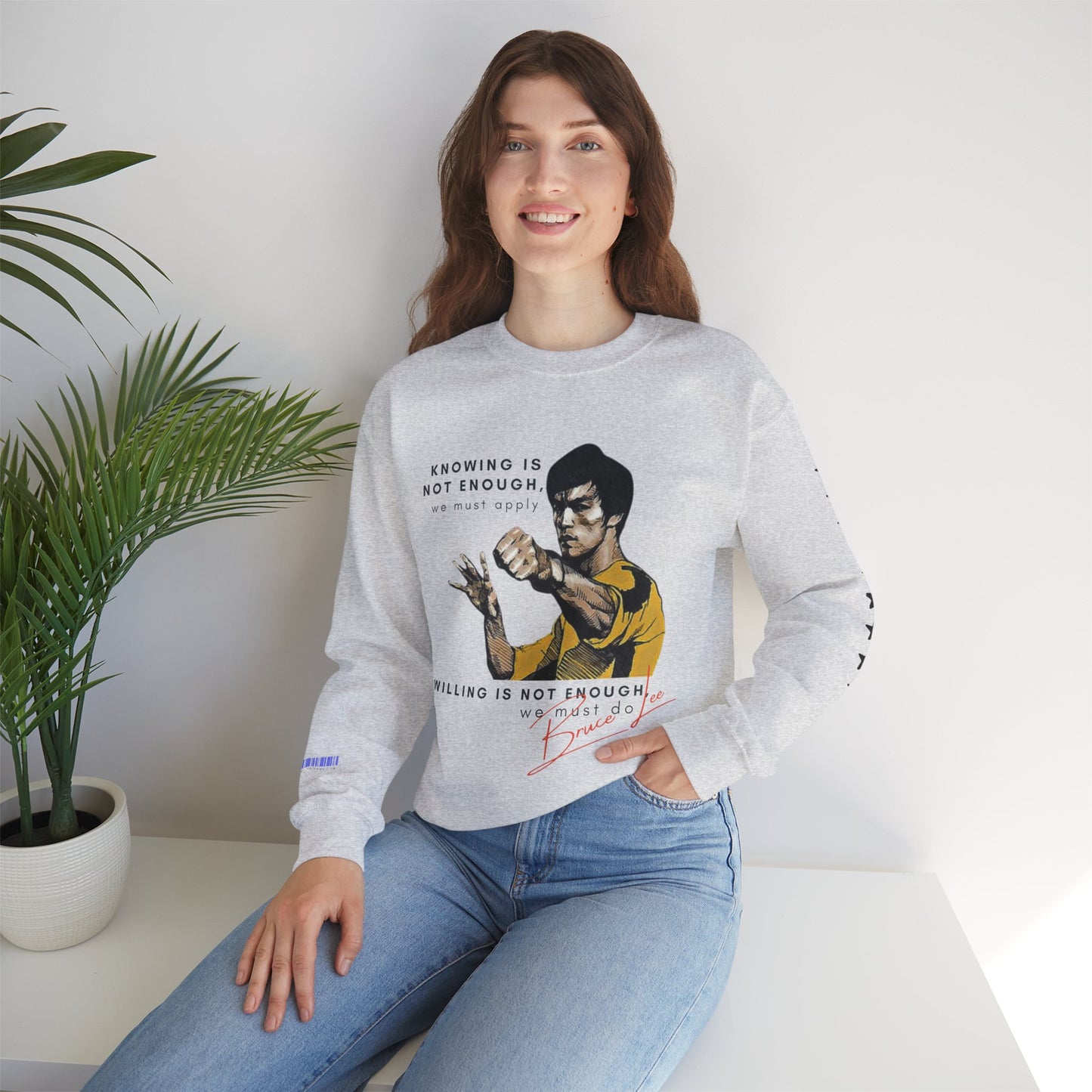 Unisex Heavy Blend™ Crewneck Sweatshirt_ N2+ Sports Series UHBCSS PT2WW008_ Limited Edition ‘Zeztz’ Brand Sports Elements by WesternWaves: