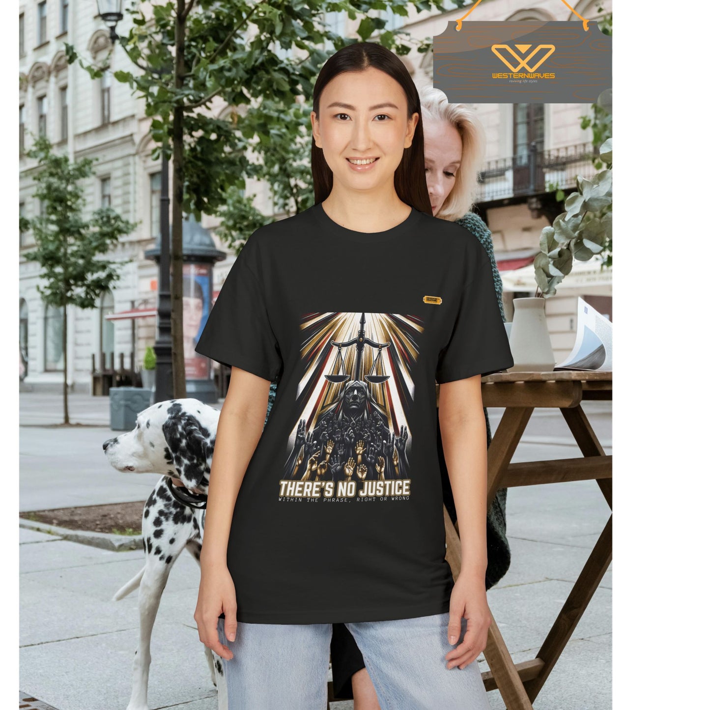 Unisex Sueded T-Shirt_ N8* Series USSTSHIRT_ Limited Edition Casual Elegance by WesternWaves: