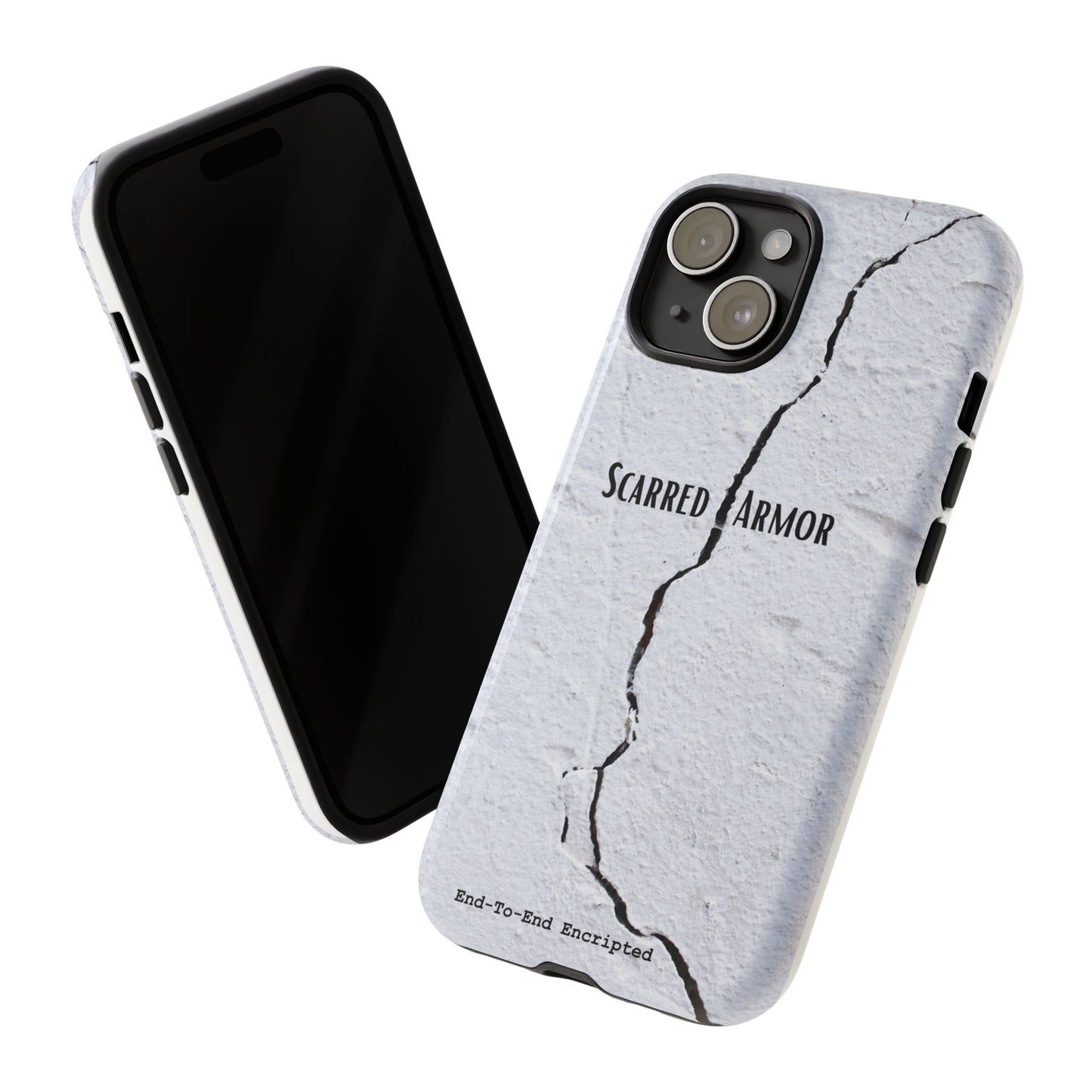 Tough iPhone Cases Phone Case_ Series N8+ TCPCASE PT2WW001_ Limited Edition Scarred Armor Design iPhone Cases by WesternWaves: