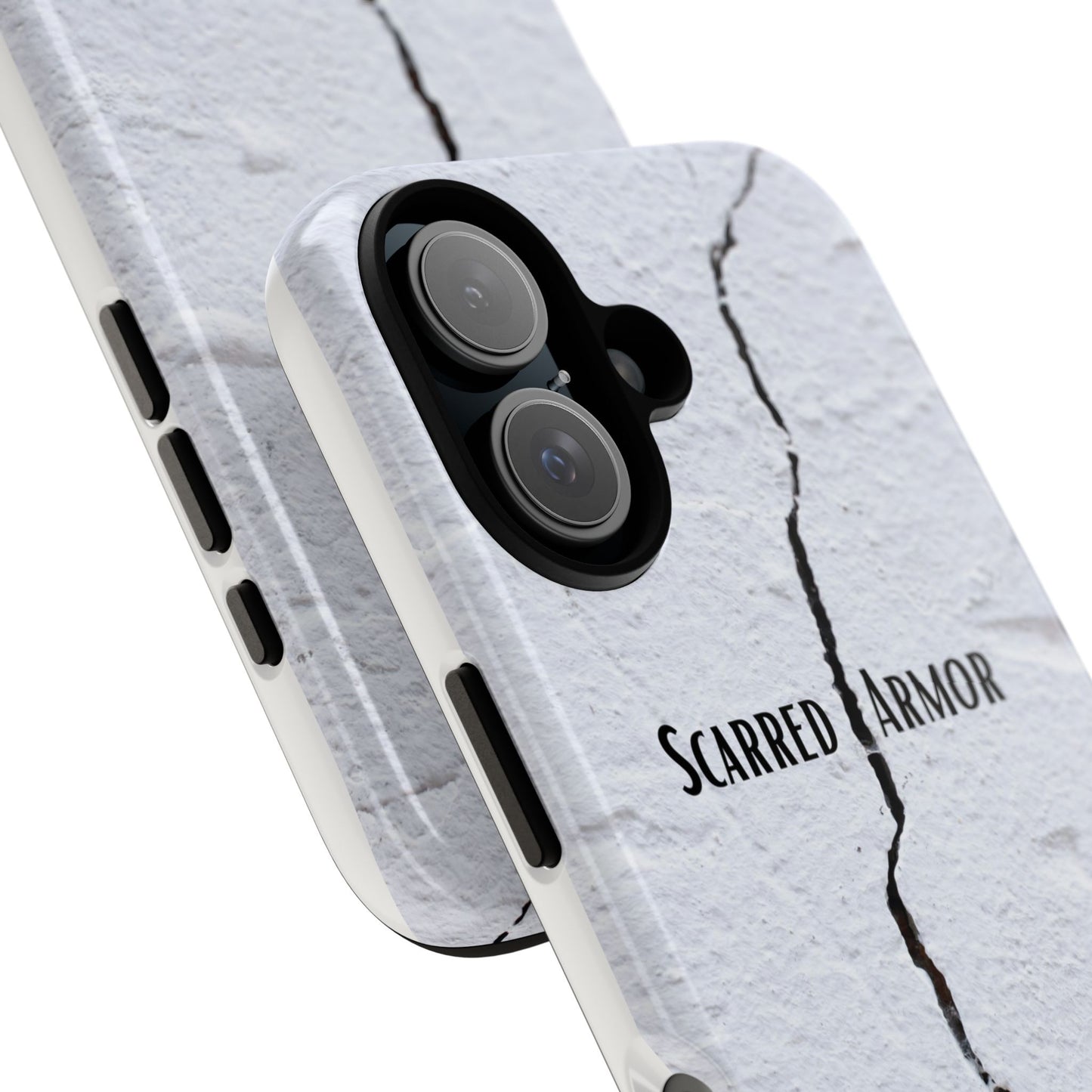 Tough iPhone Cases Phone Case_ Series N8+ TCPCASE PT2WW001_ Limited Edition Scarred Armor Design iPhone Cases by WesternWaves: