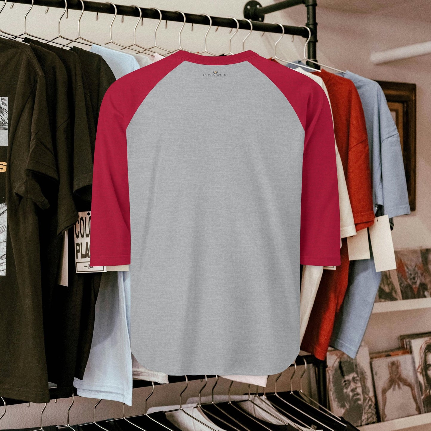 Beat the Beast Unisex Raglan Shirt - Retro Style, Perfect for Music Lovers and Casual Wear_ 19 April 2025_ 004