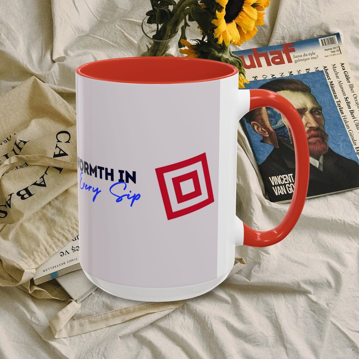 Accent Coffee Mug (11, 15oz)_ N2 Series ACMUG PT2WW003_ Limited Edition Mug by WesternWaves