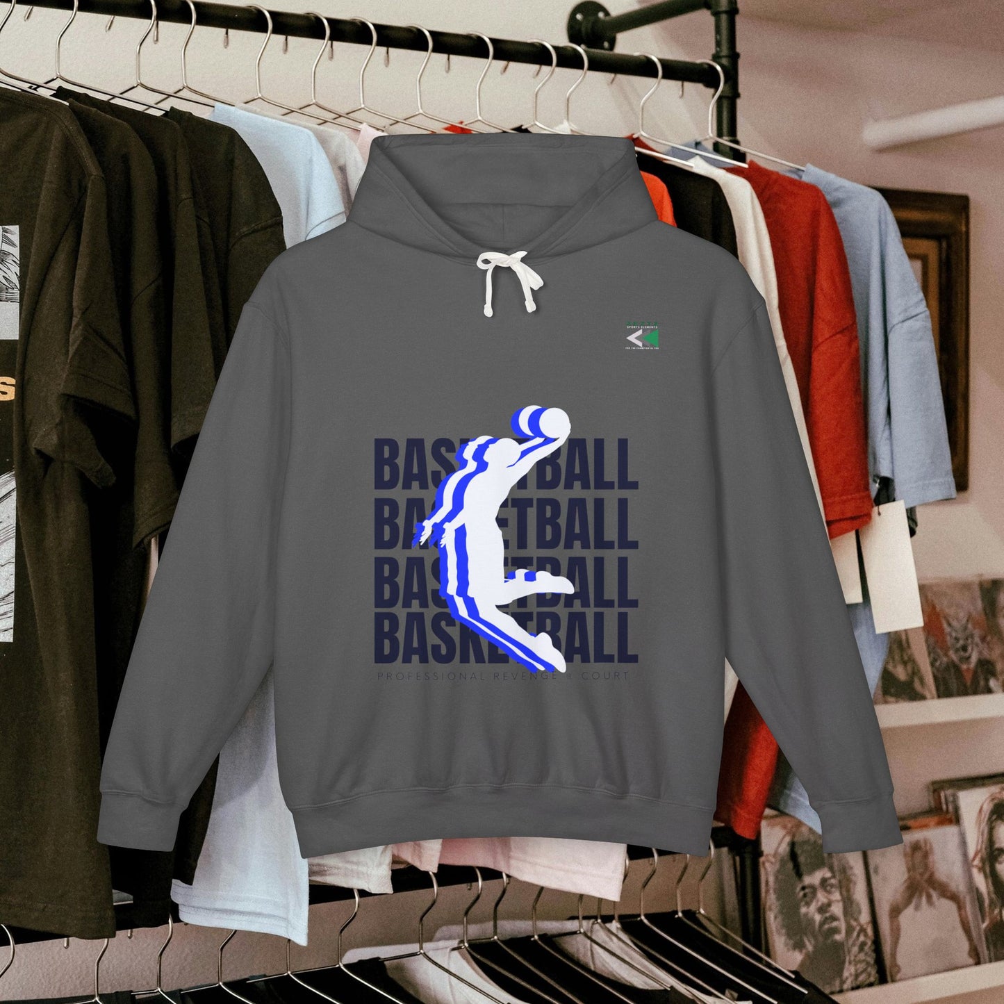 Unisex Lightweight Hooded Sweatshirt - Basketball Vibes for Sports Enthusiasts_ 02 April 2025_ 001