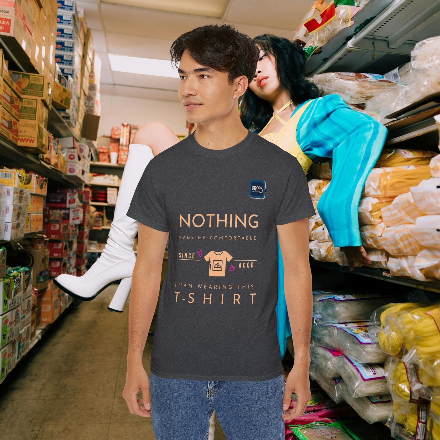 Comfort Graphic Tee_ N7+ Series CGTEE PT2WW001_ Limited Edition by WesternWaves: