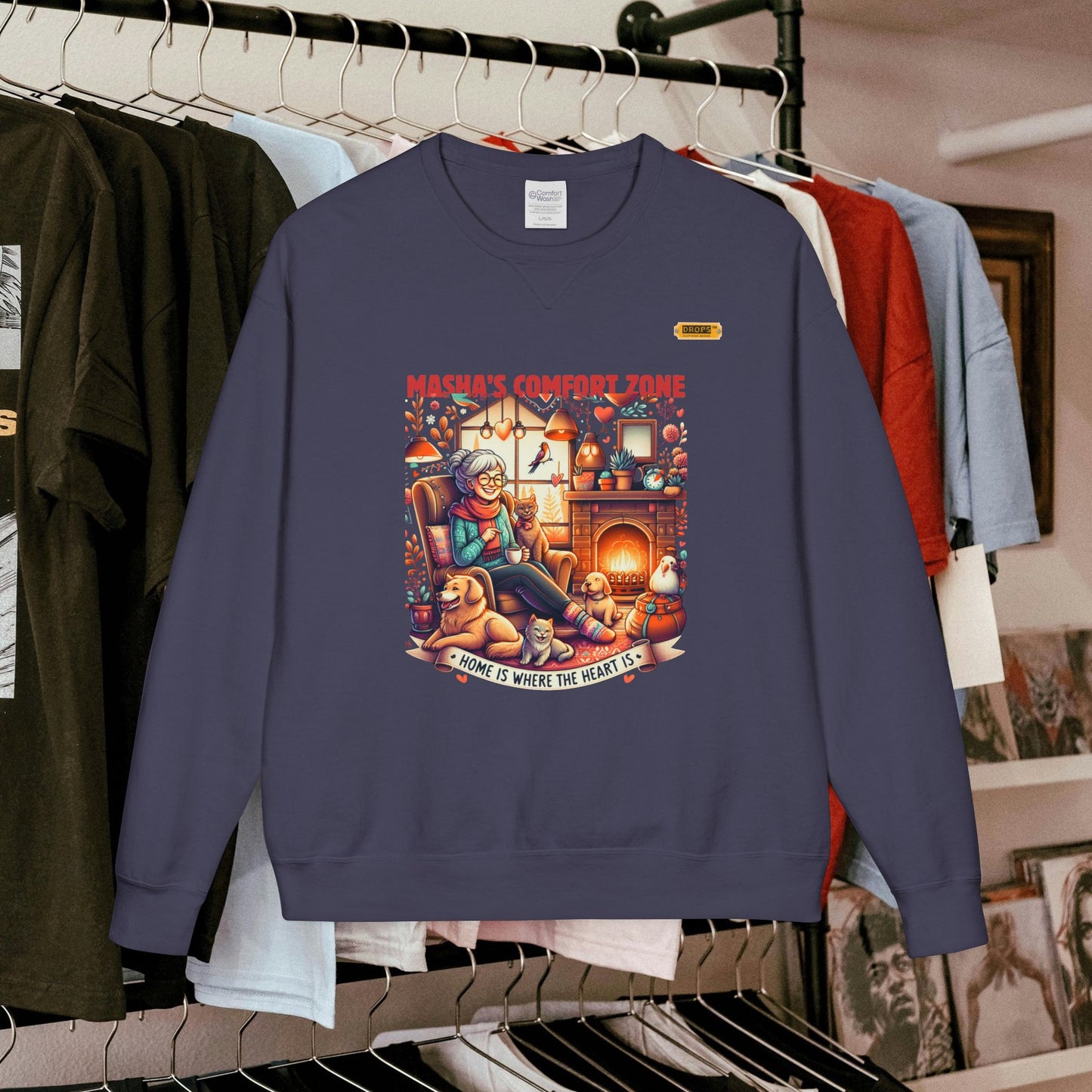 Crewneck Sweatshirt_ N7* Series CNSS PT2WW001_ Limited Edition Gift for Her, by WesternWaves: