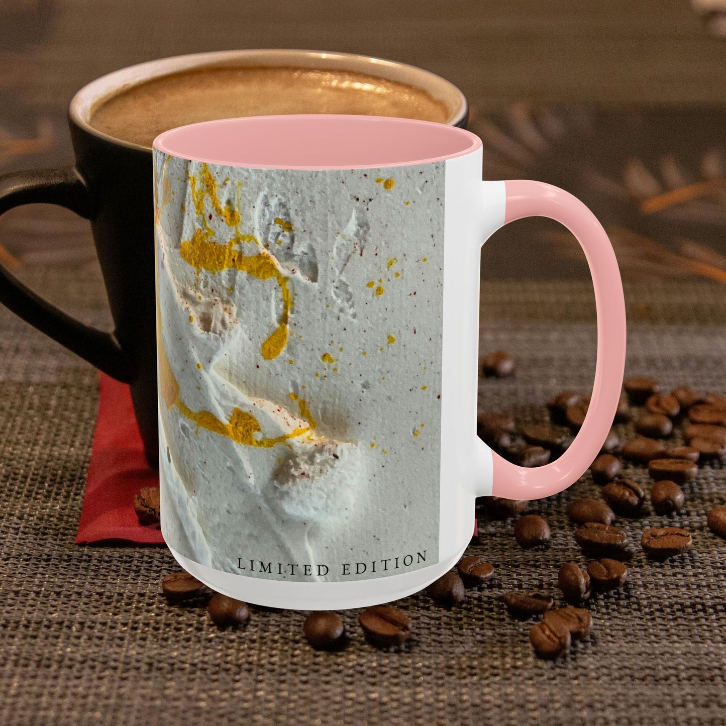 Accent Coffee Mug 11oz_ NSeries ACM11OZ PT2WW015_ Vibrant Limited Edition Design by WesternWawes