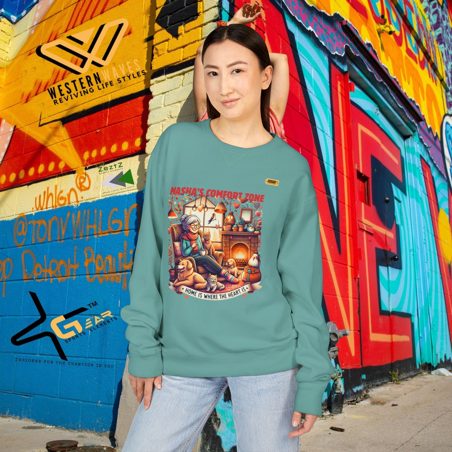 Crewneck Sweatshirt_ N7* Series CNSS PT2WW001_ Limited Edition Gift for Her, by WesternWaves: