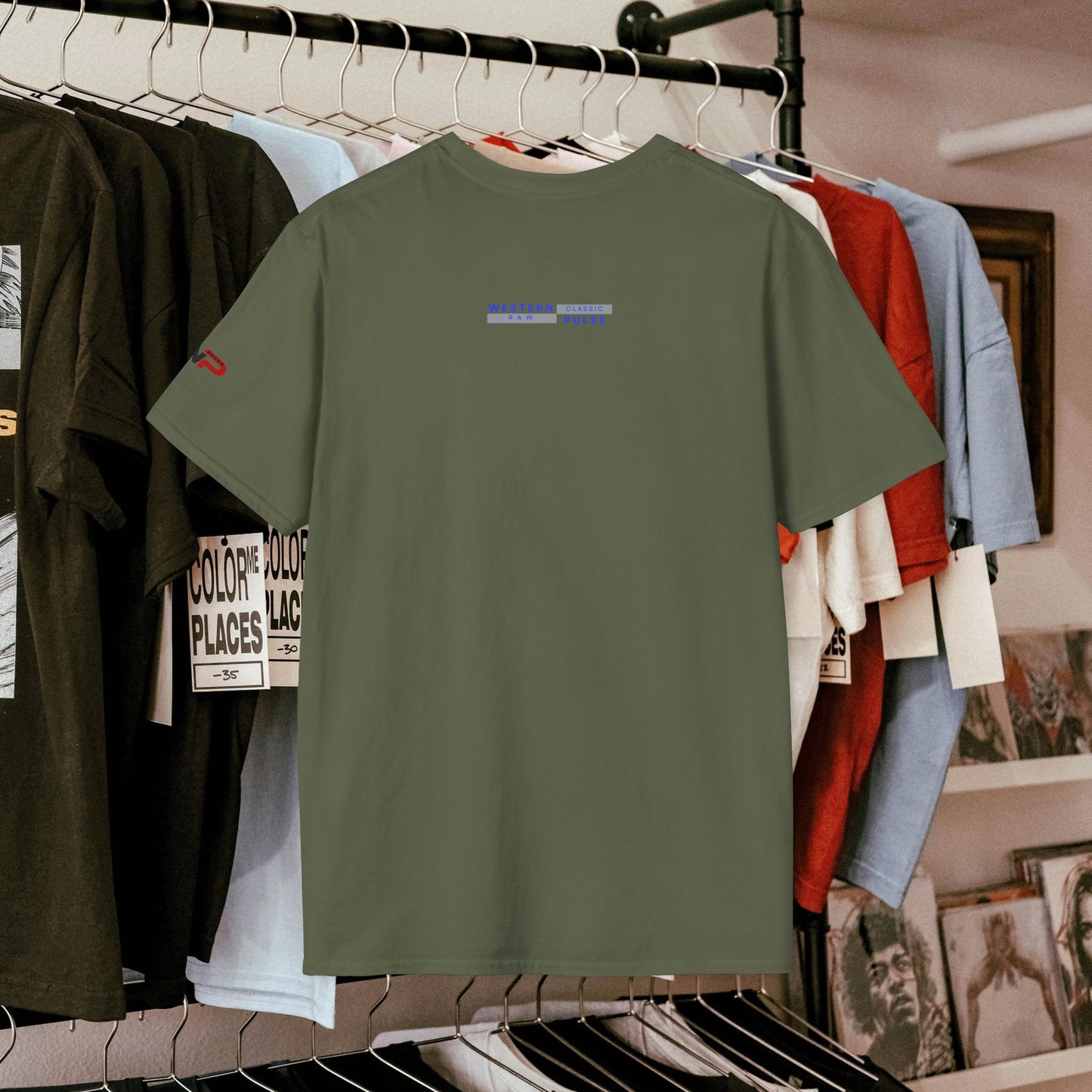 Every Line Graphic Unisex Softstyle T-Shirt | Retro Art Tee, Casual Wear, Gift for Art Lovers, Streetwear, Everyday Style
