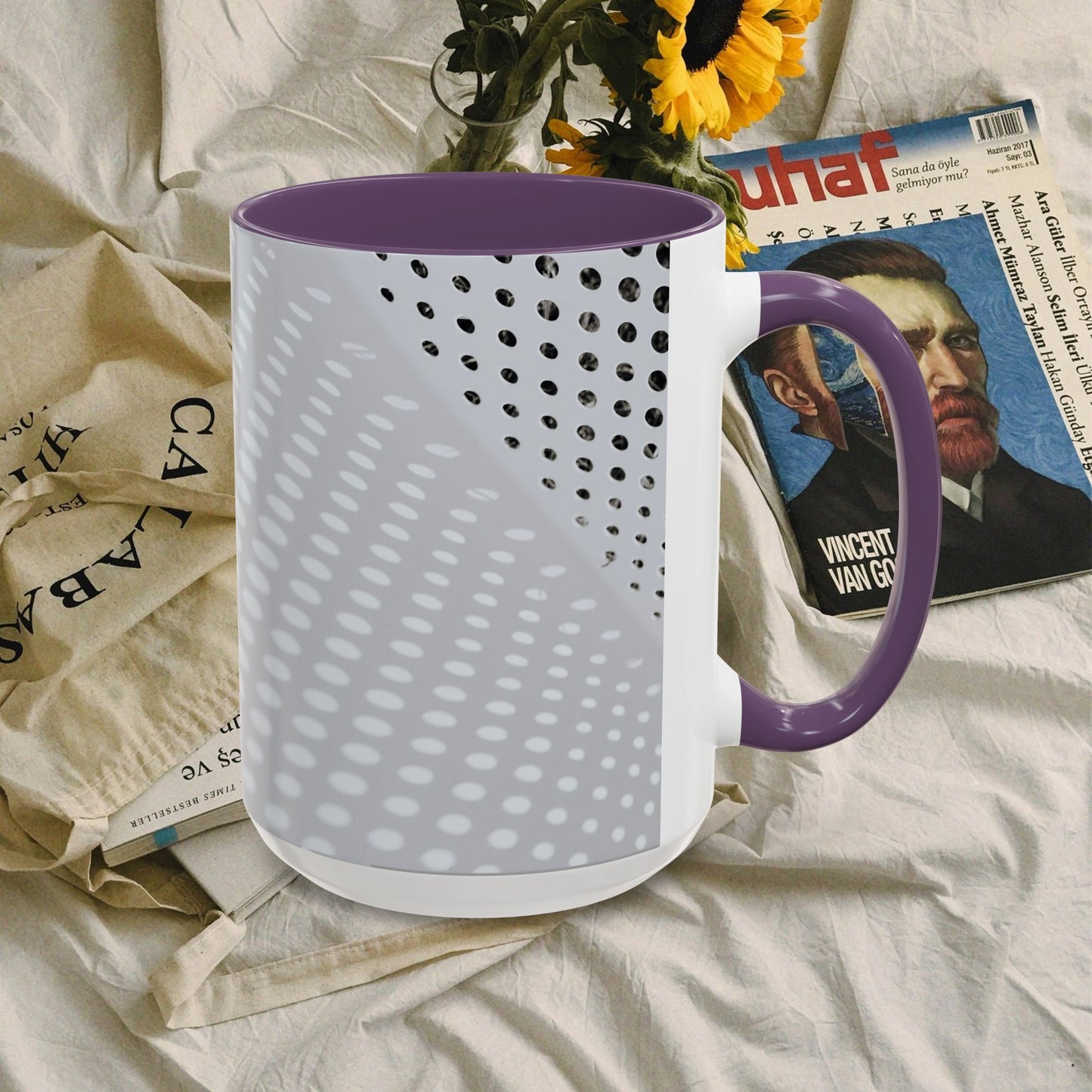 Accent Coffee Mug 11, 15oz_ N3+ Series ACM11OZ PT2WW020_ Limited Edition Perfect Blend of Style by WesternWaves: