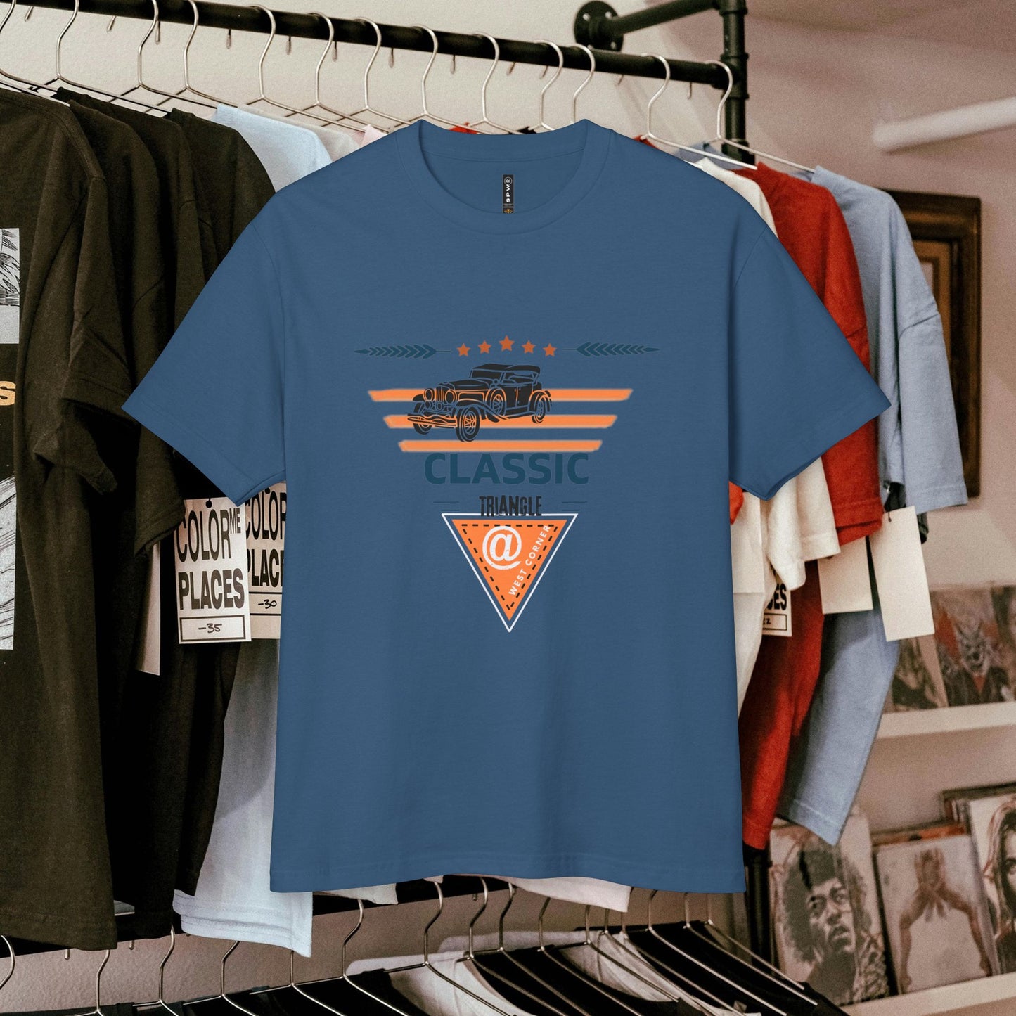 Unisex Garment-Dyed Heavyweight Cotton Tee_ N2* Series USGDHWCTEE PT2WW003_ Limited Edition Statement of Style by WesternWaves: