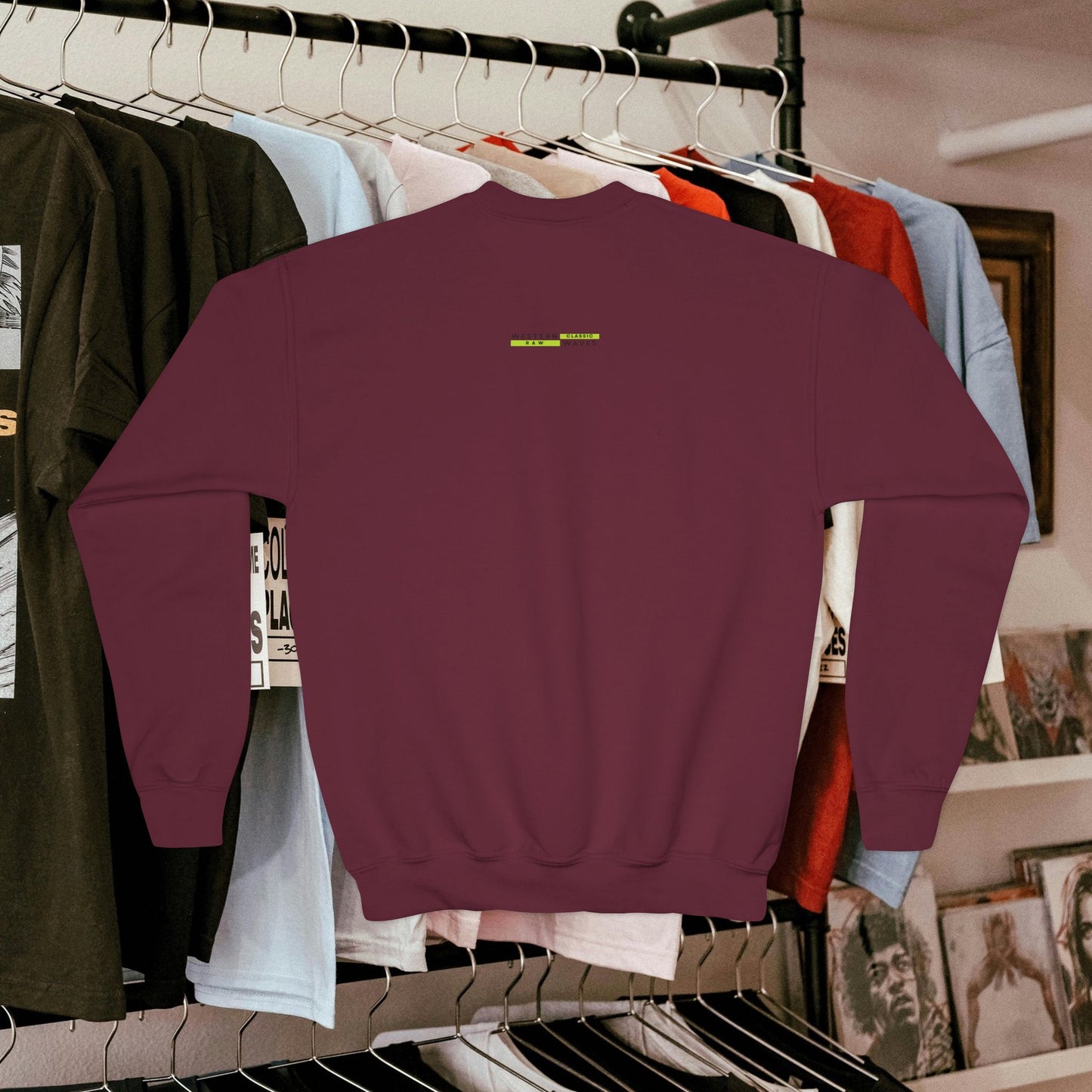 Youth Crewneck Sweatshirt_ N2+ Series YCNSS PT2WW004_ Limited Edition Perfect Companion for the School, Sports & Casual hangouts by WesternWaves: