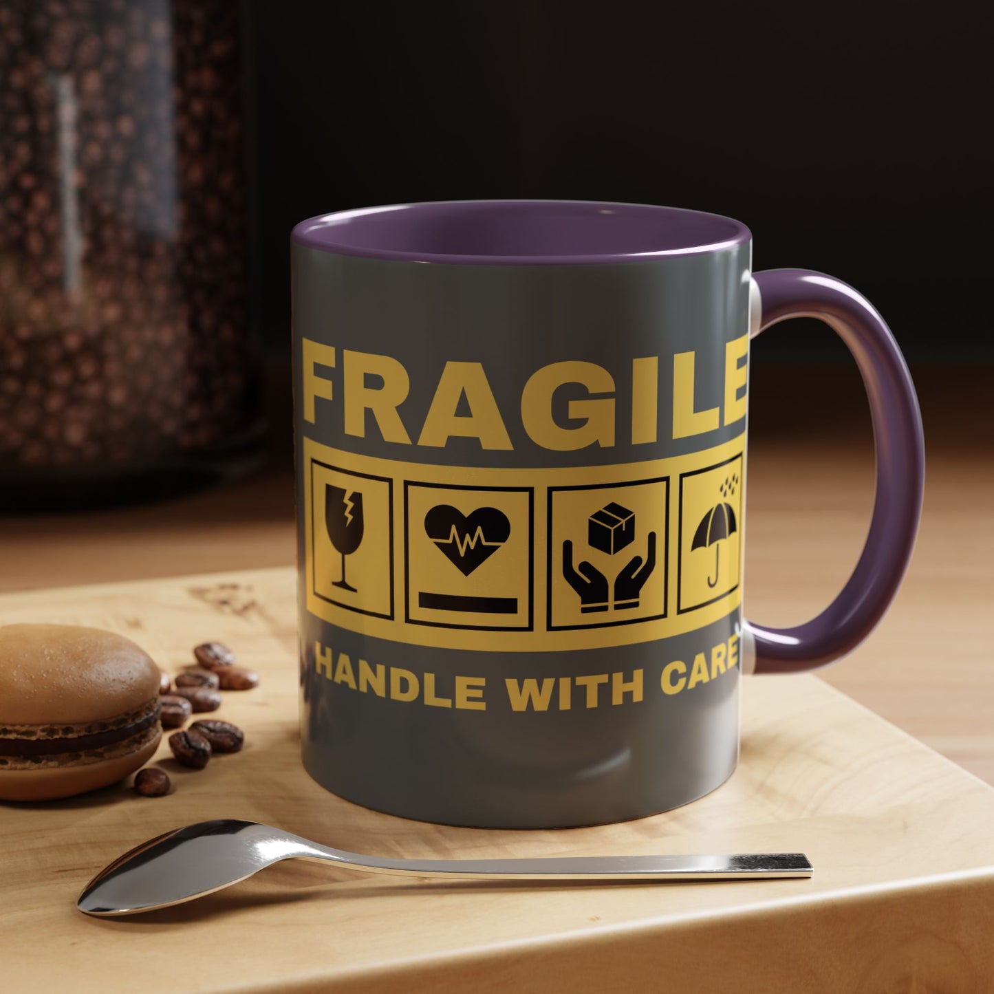 Accent Coffee Mug 11, 15oz_ N3+ Series ACM11OZ PT2WW017_ Limited Edition Perfect Blend of Style by WesternWaves: