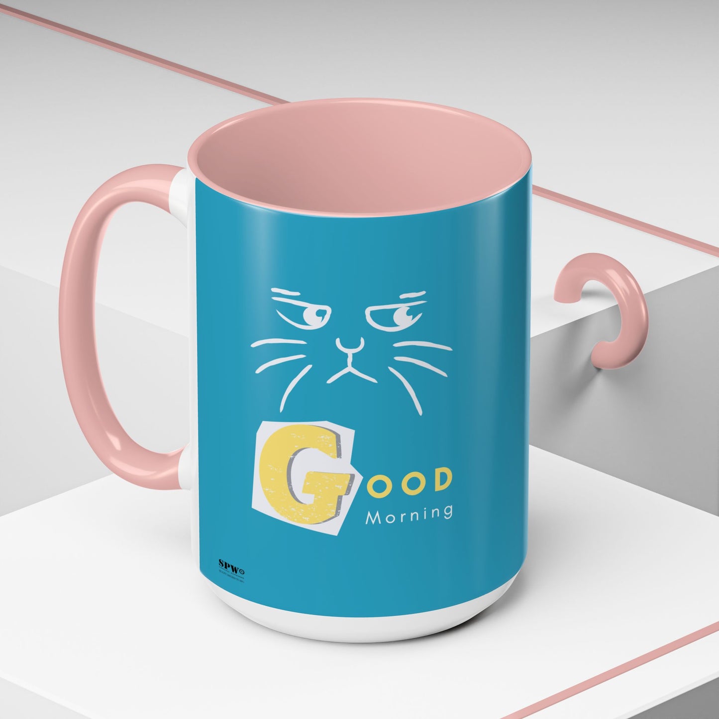 Accent Coffee Mug (11, 15oz)_ N+ Series ACMUG PT2WW006_ Limited Edition Mug by WesternWaves