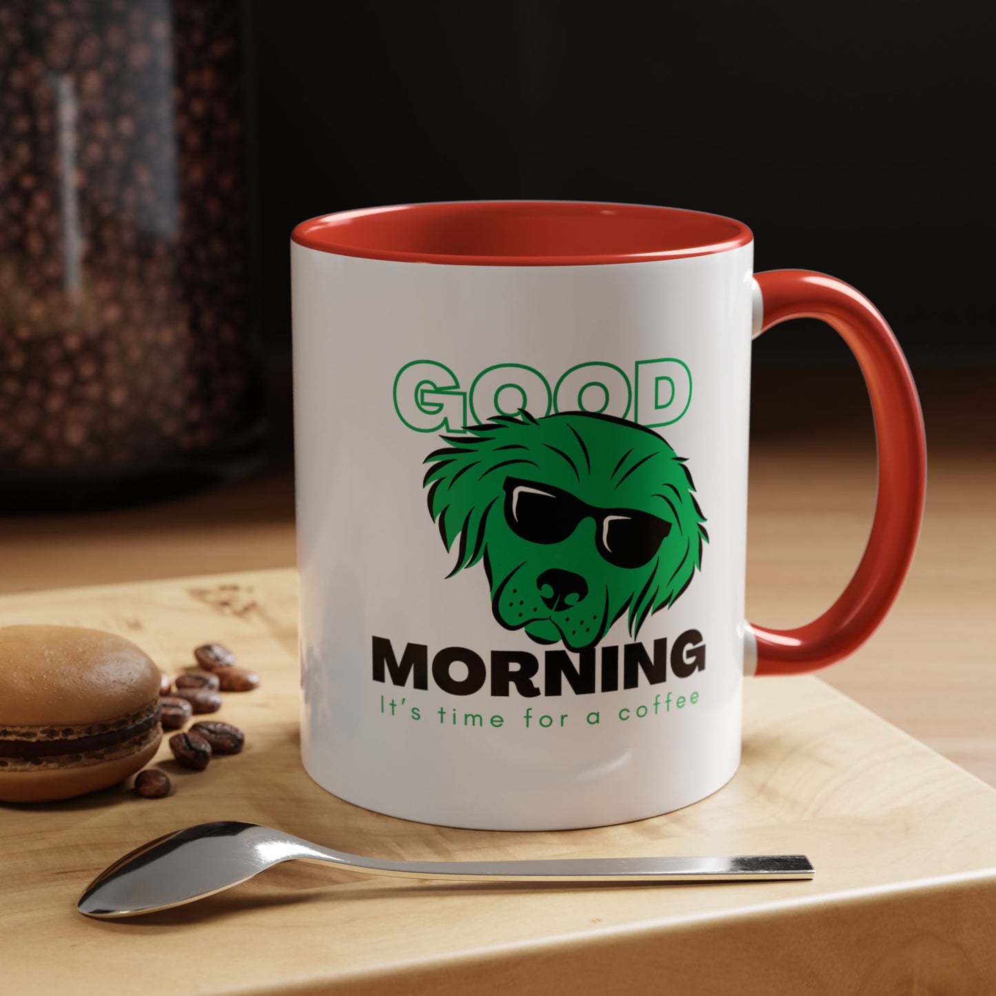 Accent Coffee Mug (11, 15oz)_ N+ Series ACMUG PT2WW012_ Limited Edition Mug by WesternWaves