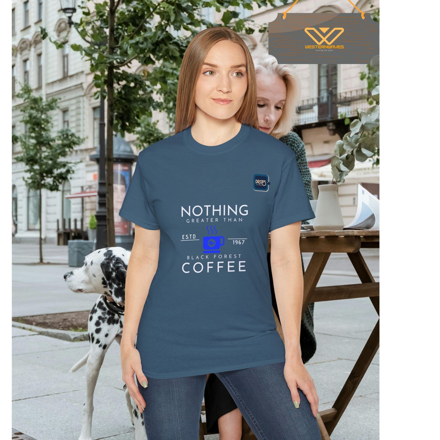 Unisex Ultra Cotton Tee_ Classic Comfort Unleashed_ N2+ Series USUCTEE PT2WW006_ Limited Edition Maximum Comfort & Style by WesternWaves: