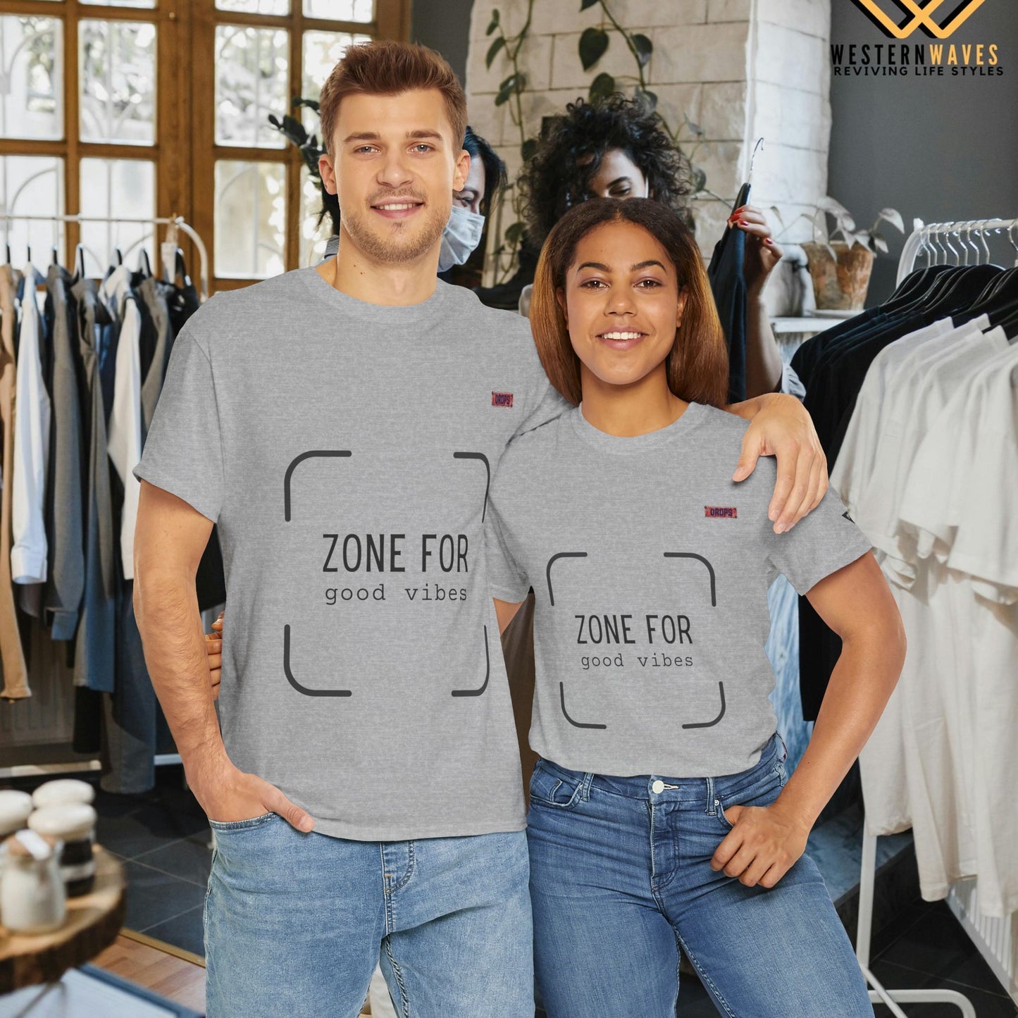 Unisex Heavy Cotton Tee_ 20 July 2025_ Limited Edition Unique Summer Wear_ by WesternWaves: