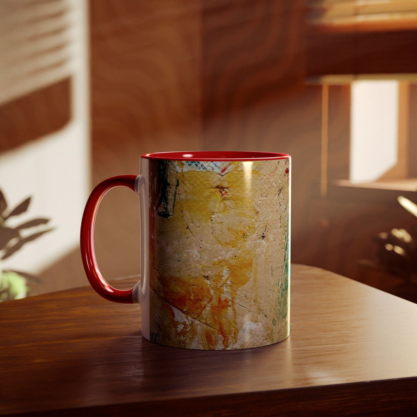 Two-Tone Coffee Mugs, 11oz_ N2+ Series TTCM11OZ PT2WW001_ Limited Edition by SPW of WesternWaves: