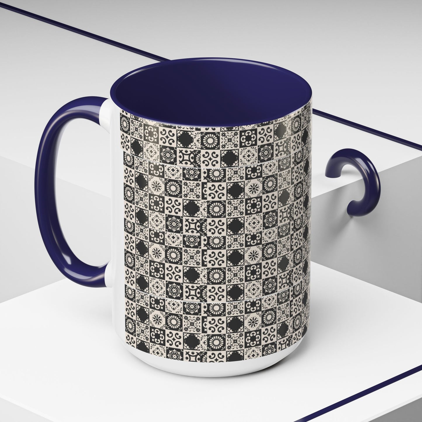 11oz Accent Mug_ N2 Series 11OZACM PT2WW001_ Limited Edition Perfect Blend of Style by WesternWaves: