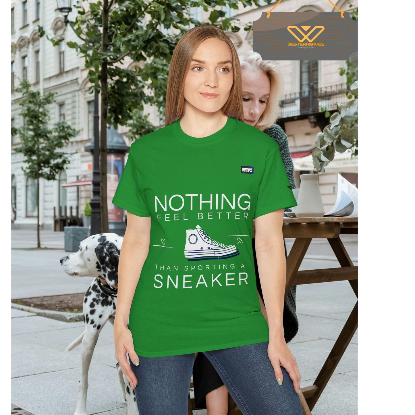 Unisex Ultra Cotton Tee_ Classic Comfort Unleashed_ N2* Series USUCTEE PT2WW009_ Limited Edition Maximum Comfort & Style by WesternWaves:
