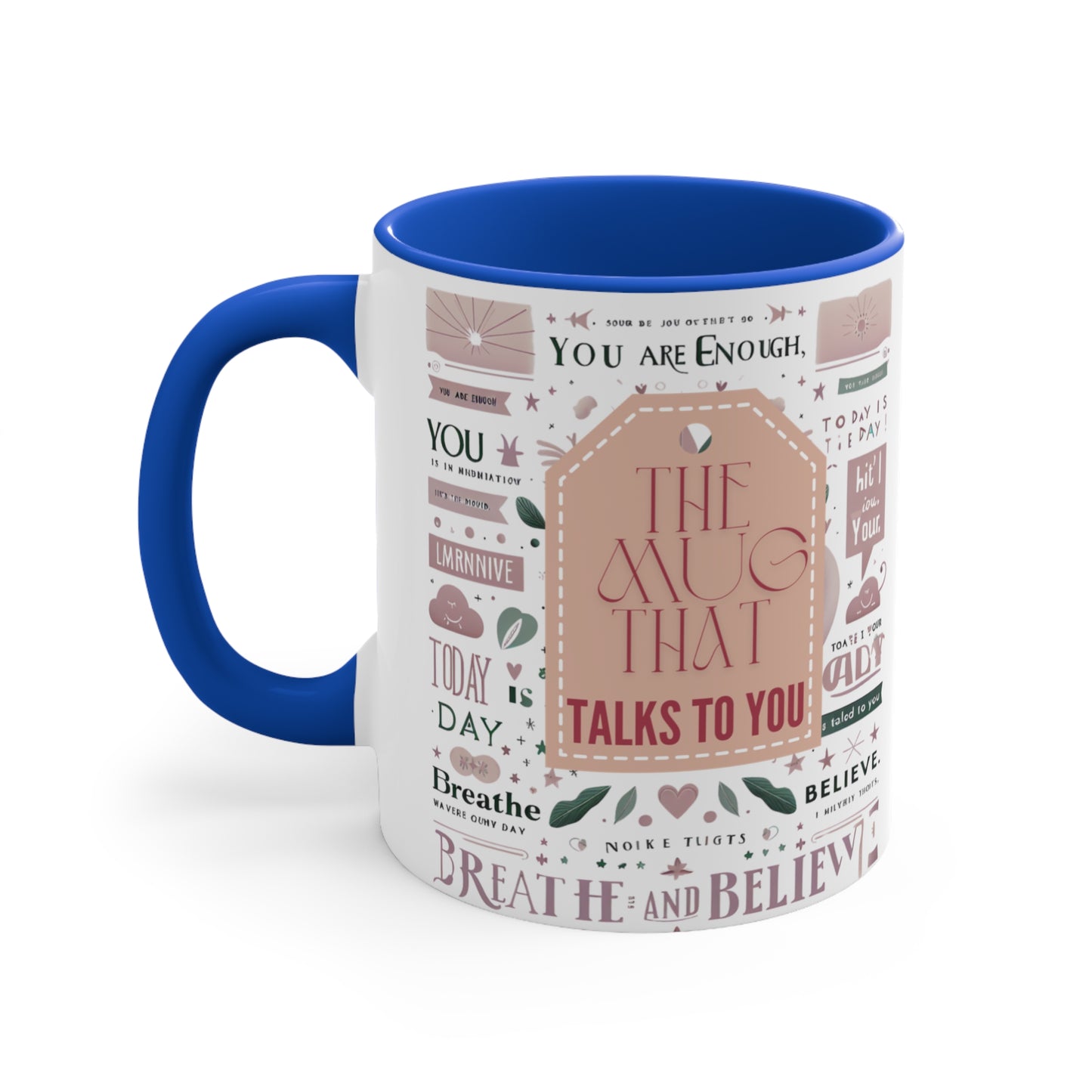 Accent Mug 11oz_ N8* Series AMUG PT2WW001_ LImited Edition School/Office Desktop Special by WesternWaves: