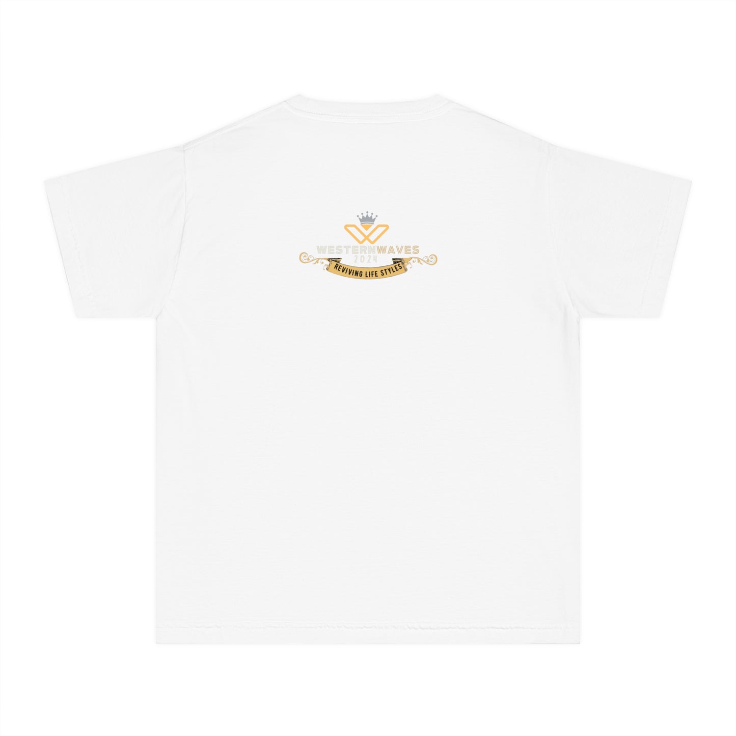 Youth Midweight Tee_ N2 Series YMT PT2WW005_ Limited Edition Durability & Lightweight Agility by WesternWaves: