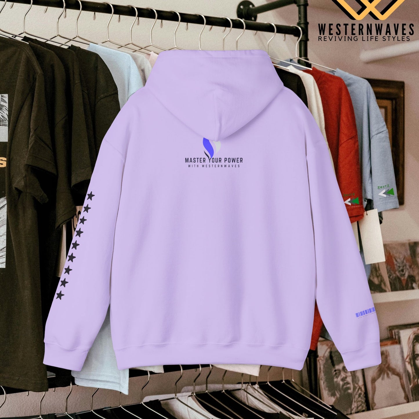 Unisex Heavy Blend™ Crewneck Sweatshirt_ N3+ Series UHBCSS PT2WW008_ Limited Edition Comfort & Style by WesternWaves: