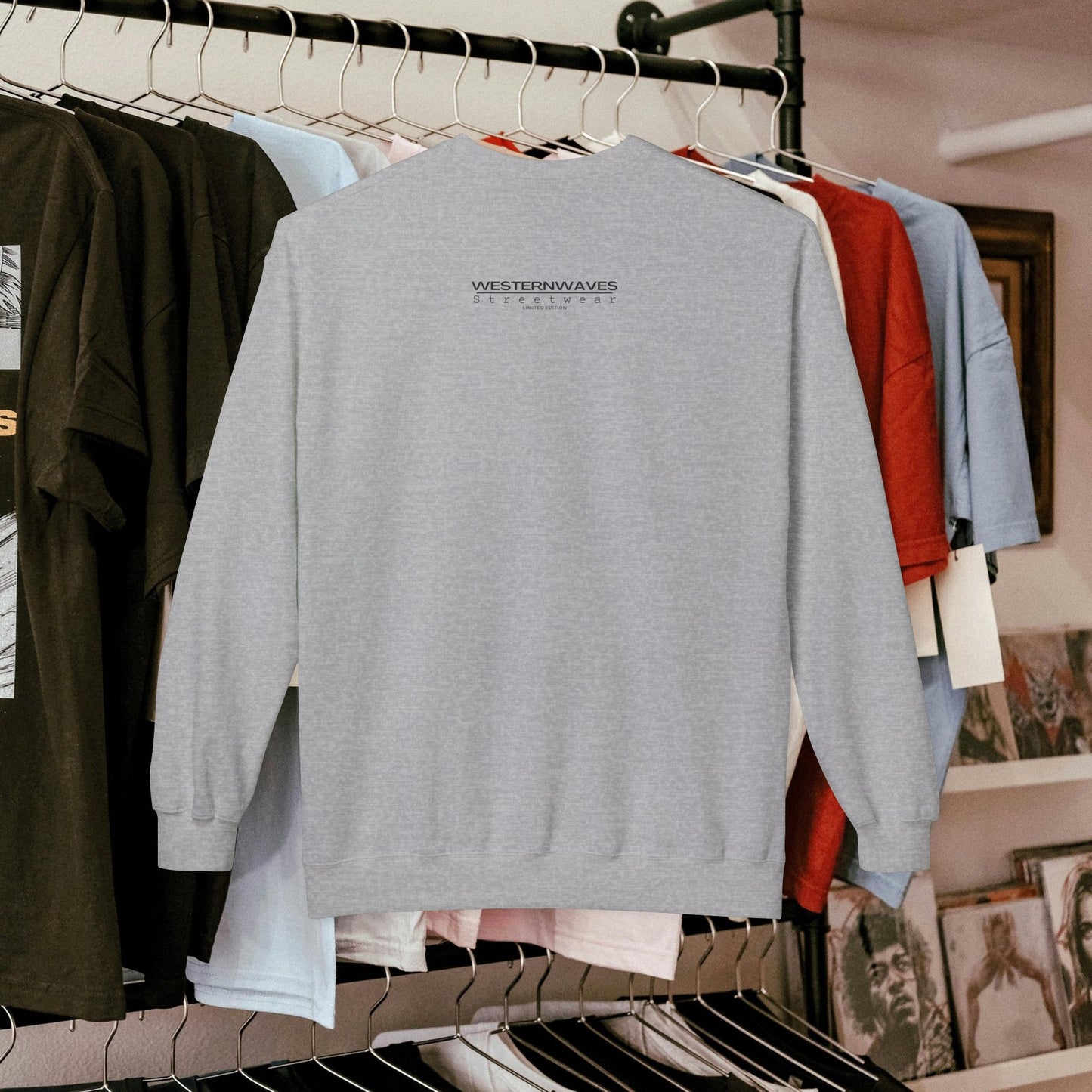 Every Line Got A Story Sweatshirt | Unisex Fleece Crewneck, Cozy Pullover, Artistic Gift, Casual Layer, Everyday Wear