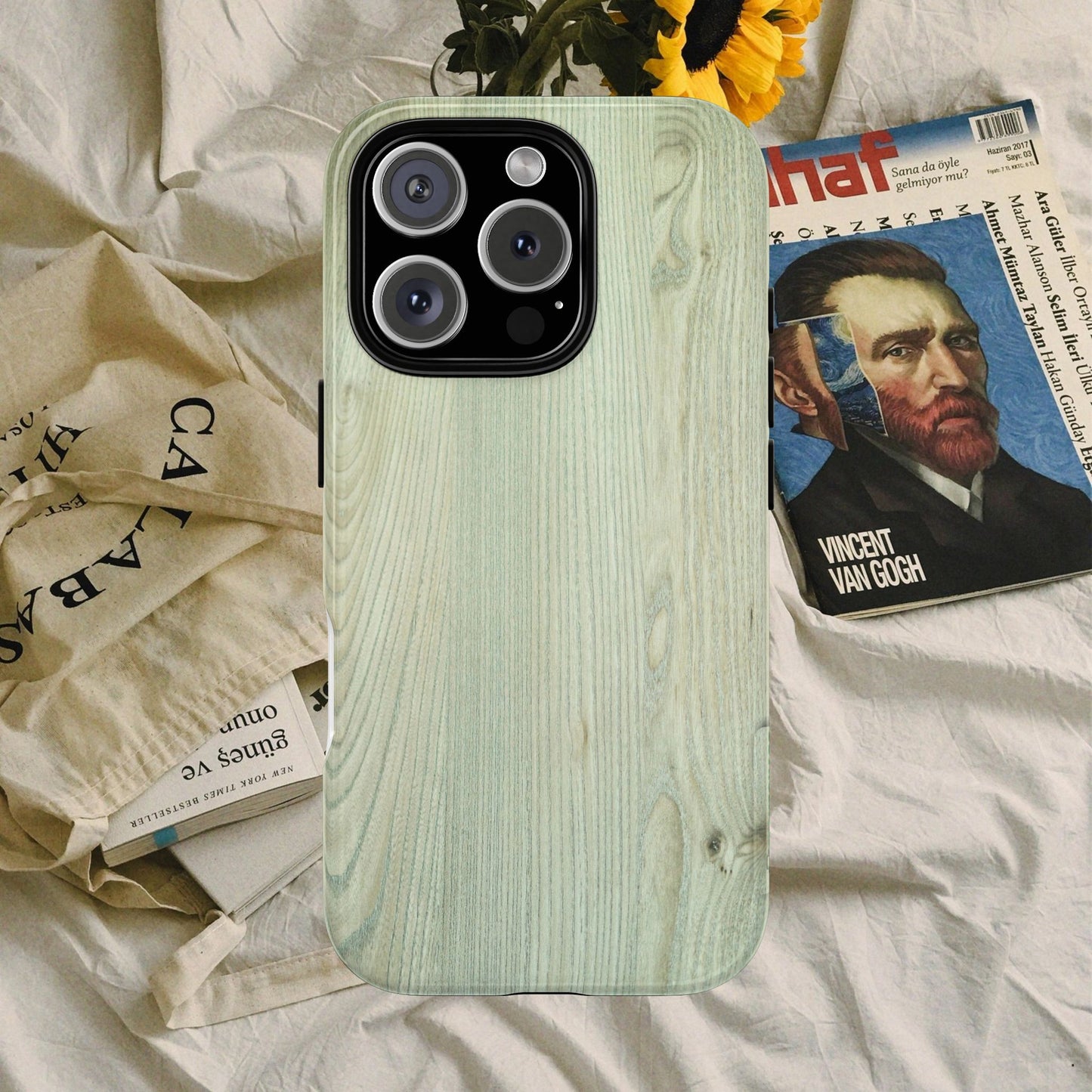 Tough Cases_ iPhone Case_ Series N8+ TCPCASE PT2WW005_ Limited Edition Wooden Grain Phone Case for iPhones by WesternWaves_