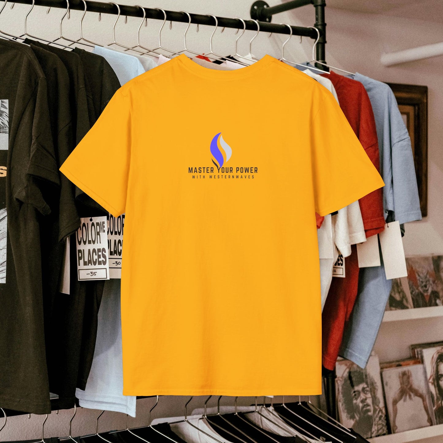 Unisex Softstyle T-Shirt_ N3+ Series USSTS FT2WW004_ Limited Edition by WesternWaves: