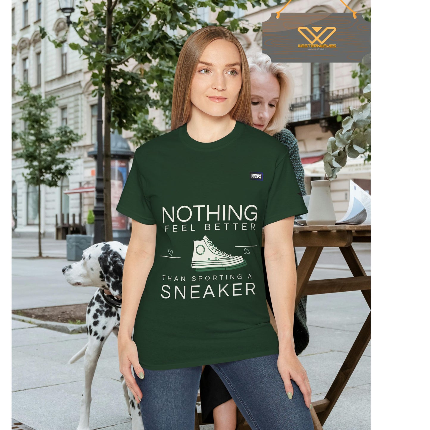 Unisex Ultra Cotton Tee_ Classic Comfort Unleashed_ N2* Series USUCTEE PT2WW009_ Limited Edition Maximum Comfort & Style by WesternWaves: