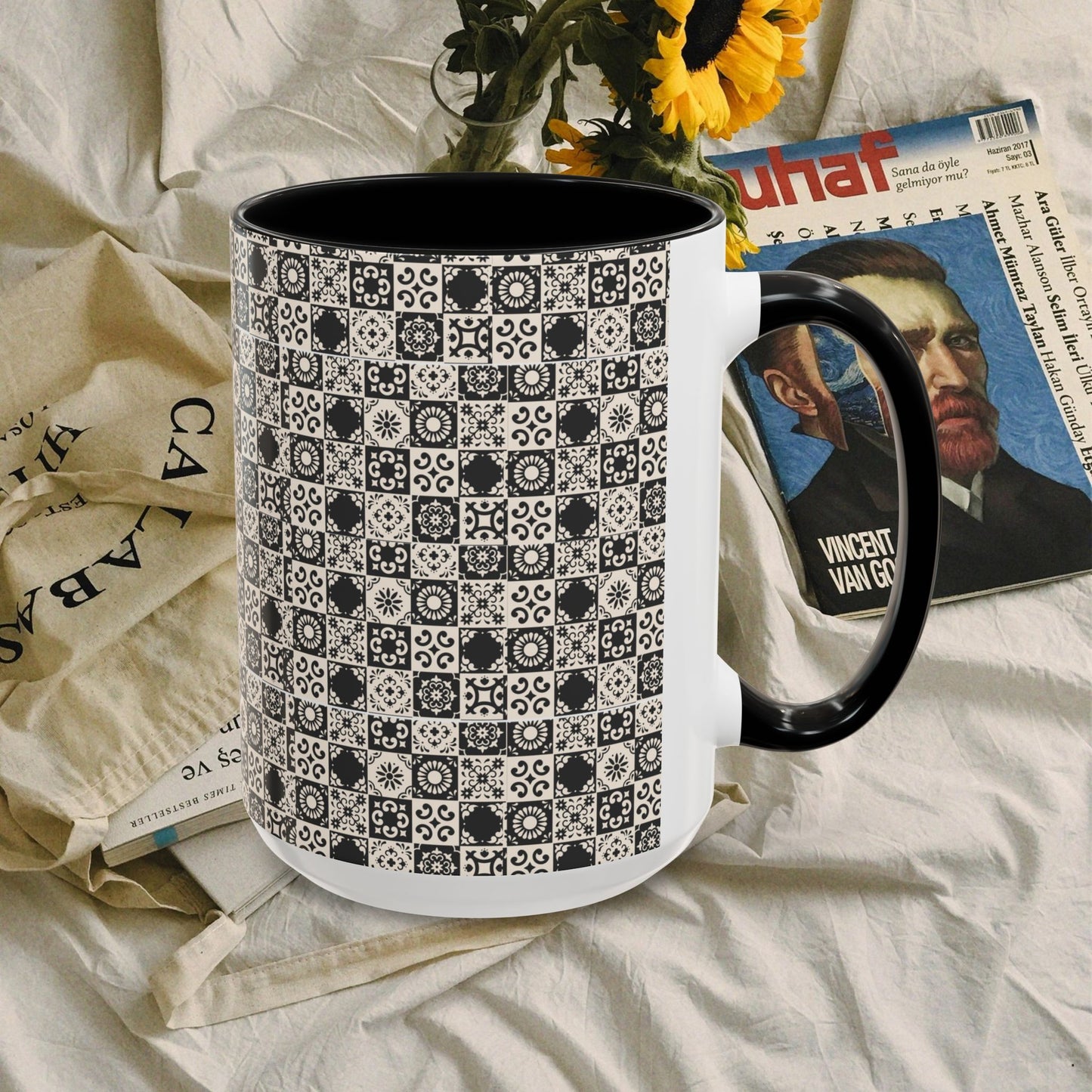 11oz Accent Mug_ N2 Series 11OZACM PT2WW001_ Limited Edition Perfect Blend of Style by WesternWaves: