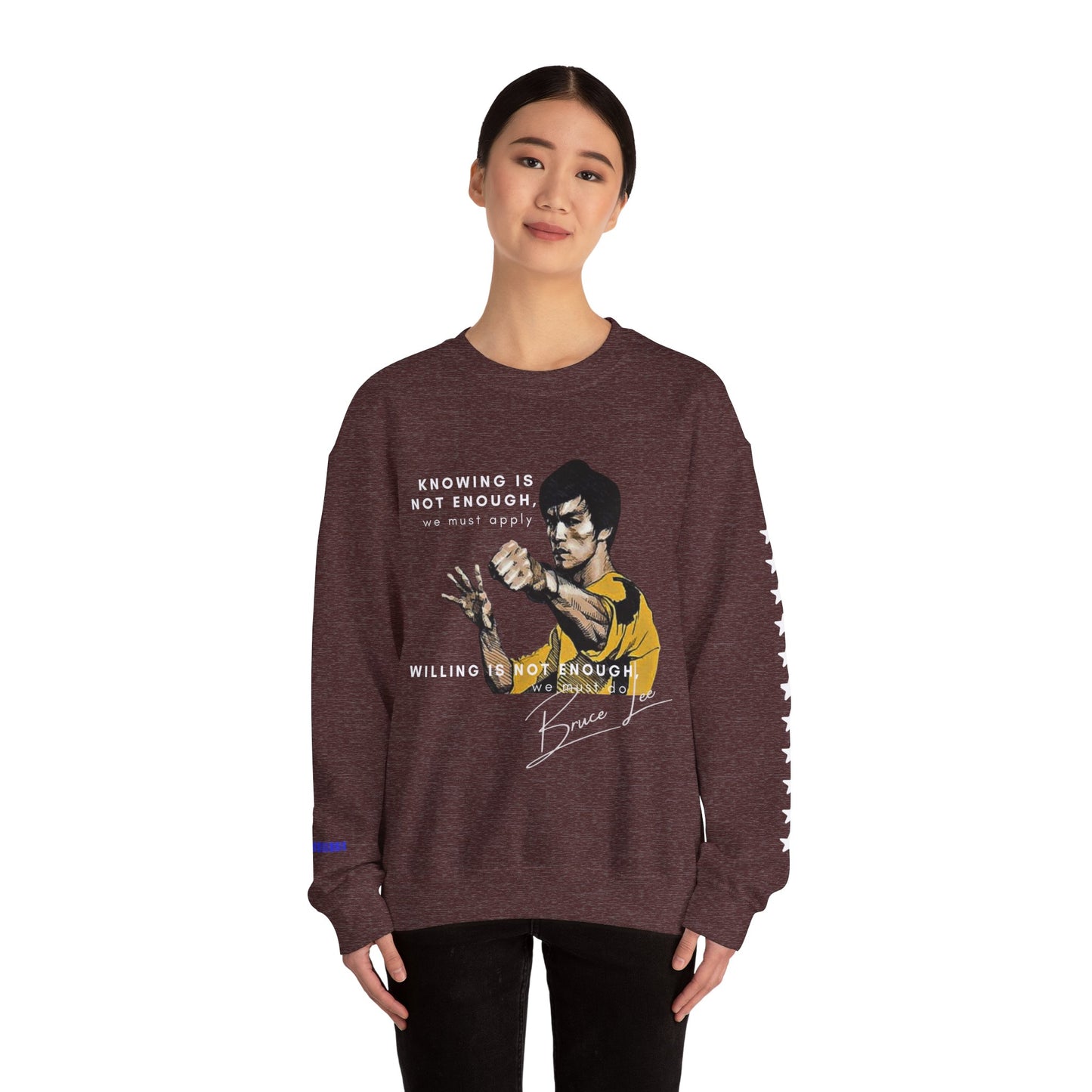 Unisex Heavy Blend™ Crewneck Sweatshirt_ N2+ Sports Series UHBCSS PT2WW008_ Limited Edition ‘Zeztz’ Brand Sports Elements by WesternWaves: