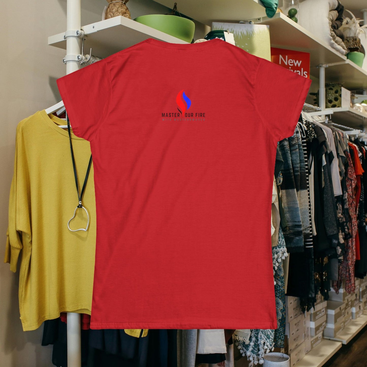 Women's Softstyle Tee_ for Effortless Chic_ N2+ Series WSST PT2WW005_ Limited Edition Feminine & Sophisticated Style by WesternWaves: