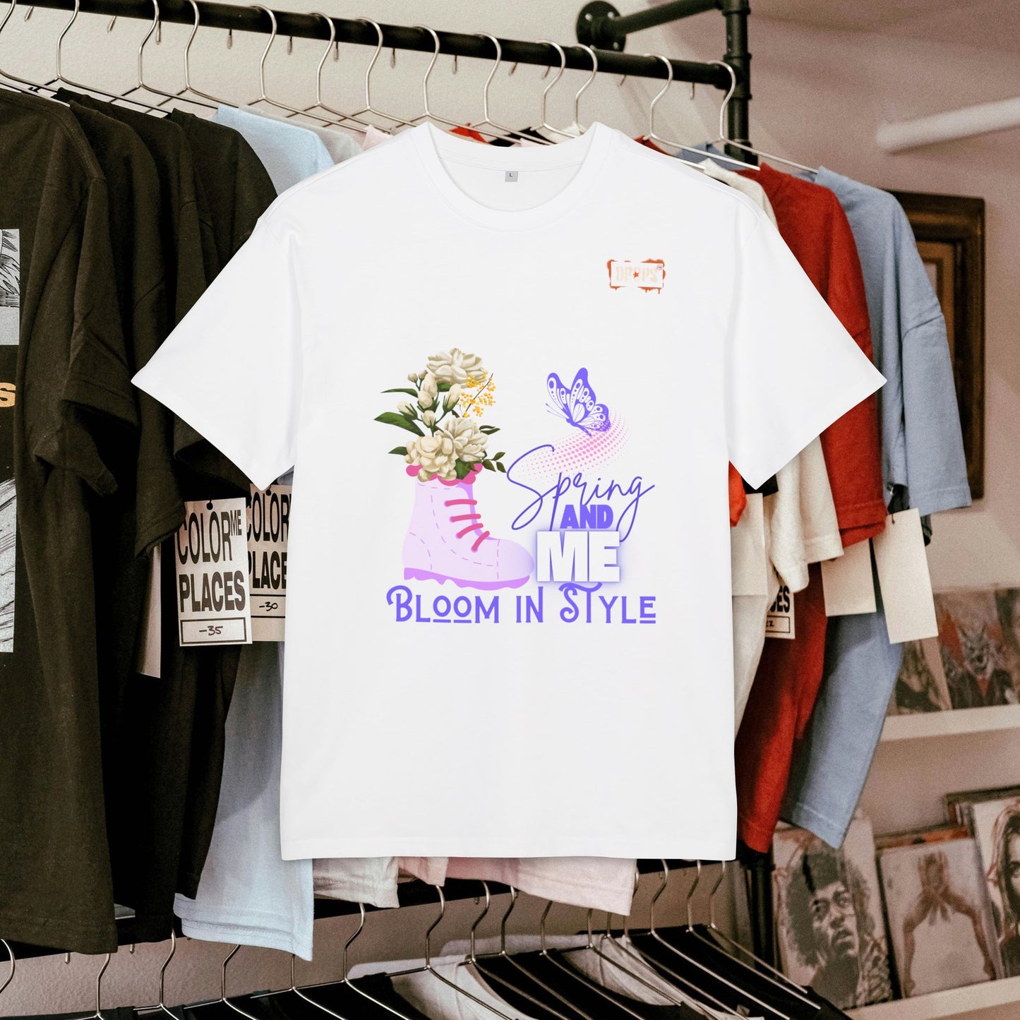 Unisex Oversized Tee_ N5+ Series USOSTEE PT2WW001_ Limited Edition by WesternWaves: