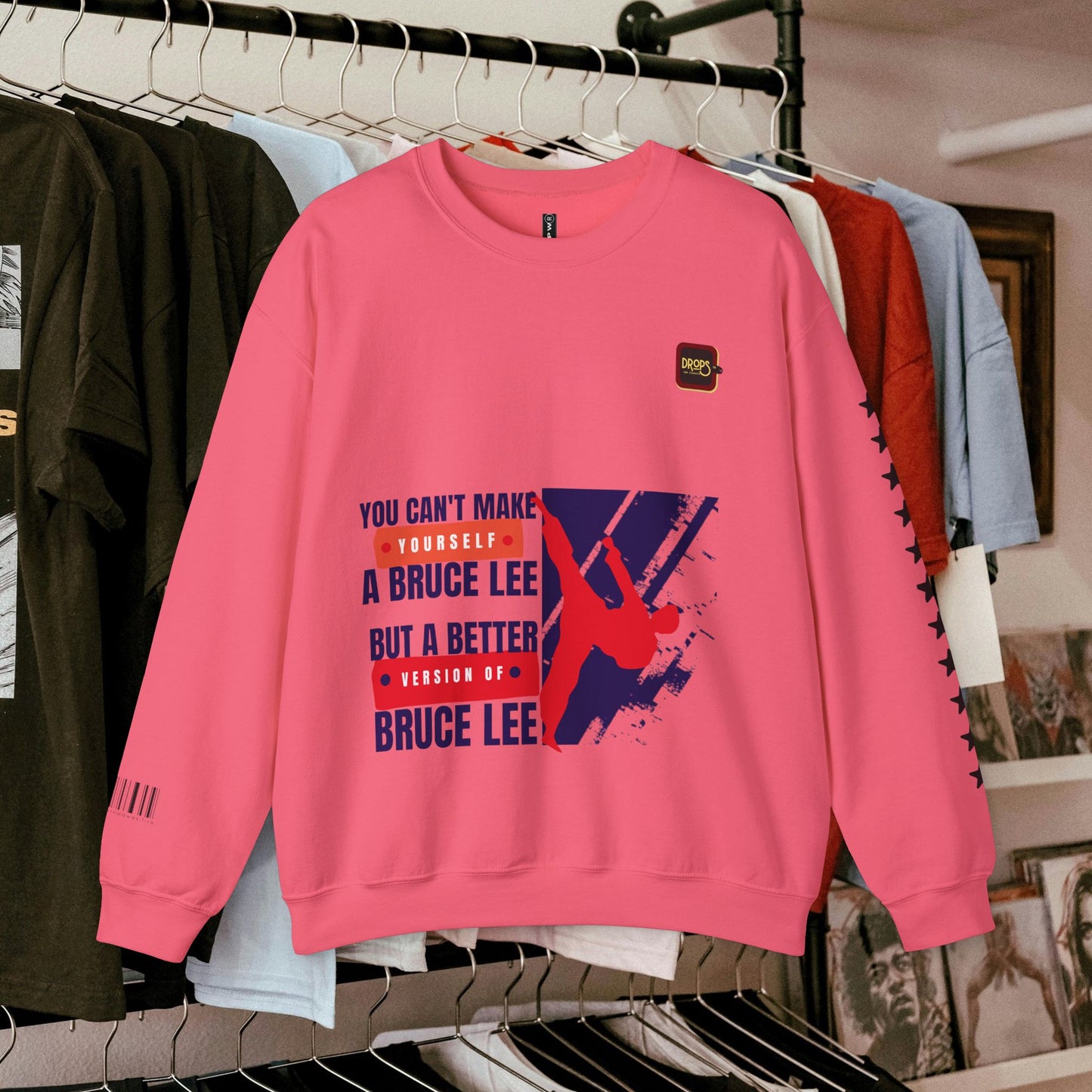 Unisex Heavy Blend™ Crewneck Sweatshirt_ N2 Sports Series UHBCSS PT2WW010_ Limited Edition ‘Zeztz’ Brand Sports Elements by WesternWaves: