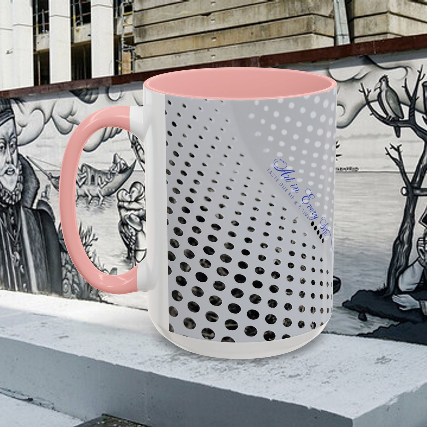 Accent Coffee Mug 11, 15oz_ N3+ Series ACM11OZ PT2WW020_ Limited Edition Perfect Blend of Style by WesternWaves: