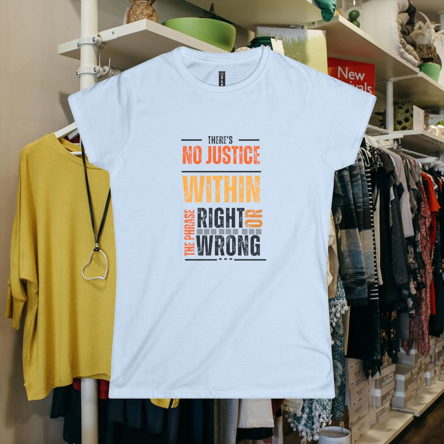 Women's Softstyle Tee_ for Effortless Chic_ N2+ Series WSST PT2WW002_ Limited Edition Feminine & Sophisticated Style by WesternWaves: