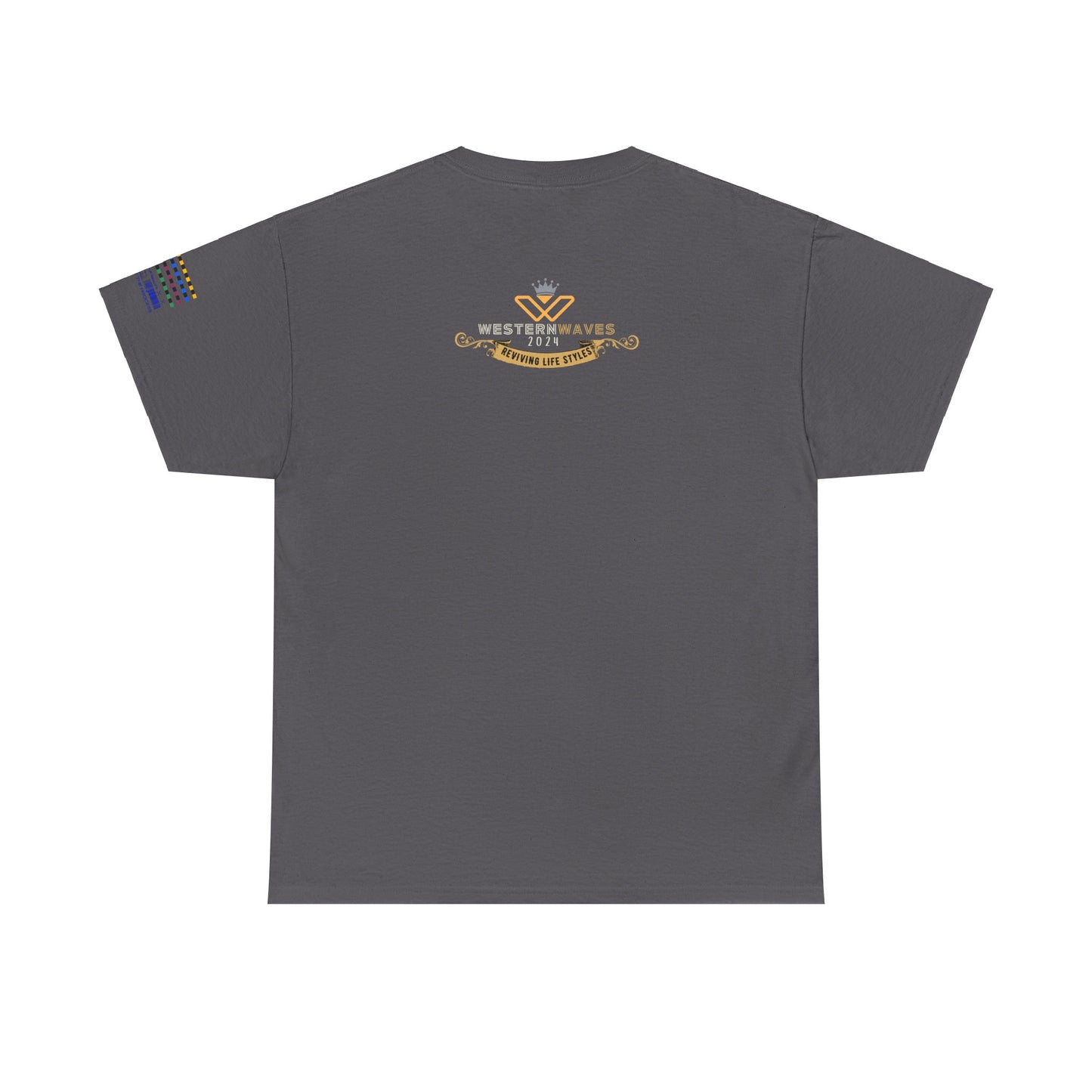 Unisex Heavy Cotton Tee_ Crafted from premium 100% cotton_ N+ Series UHCT PT2WV002_ Limited Edition by WesternWaves: