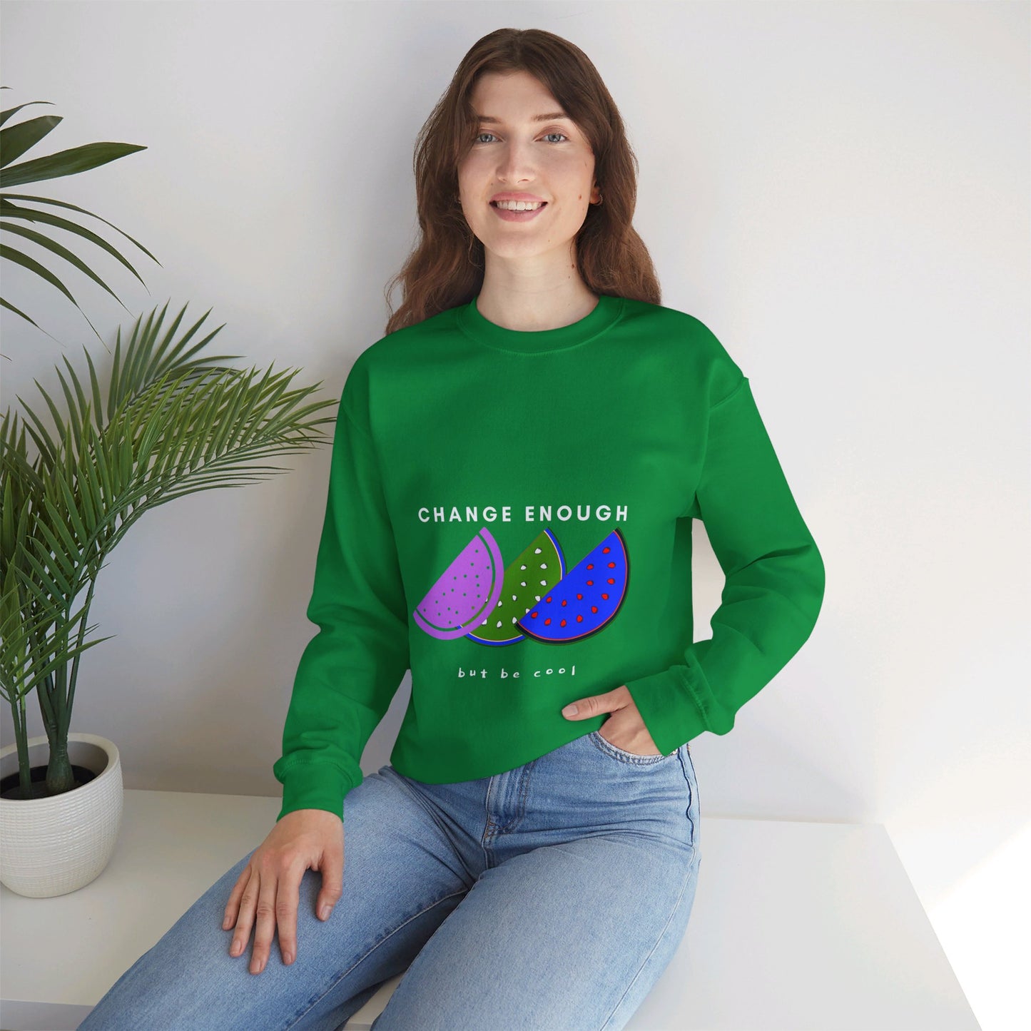 Unisex Heavy Blend™ Crewneck Sweatshirt_ N2+ Series UHBCSS PT2WW003_L imited Edition Pure Luxury for Every Occasion by WesternWaves: