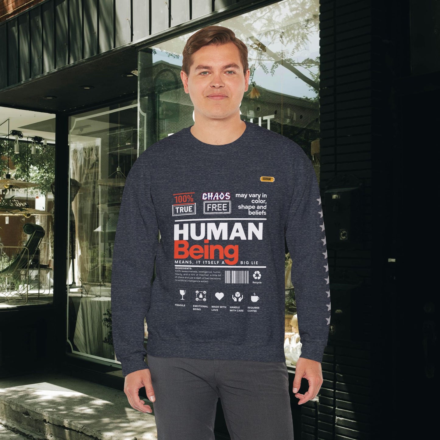 Unisex Heavy Blend™ Crewneck Sweatshirt_ N2 Series UHBCSS PT2WW019_ Limited Edition Pure Luxury By WesternWaves: