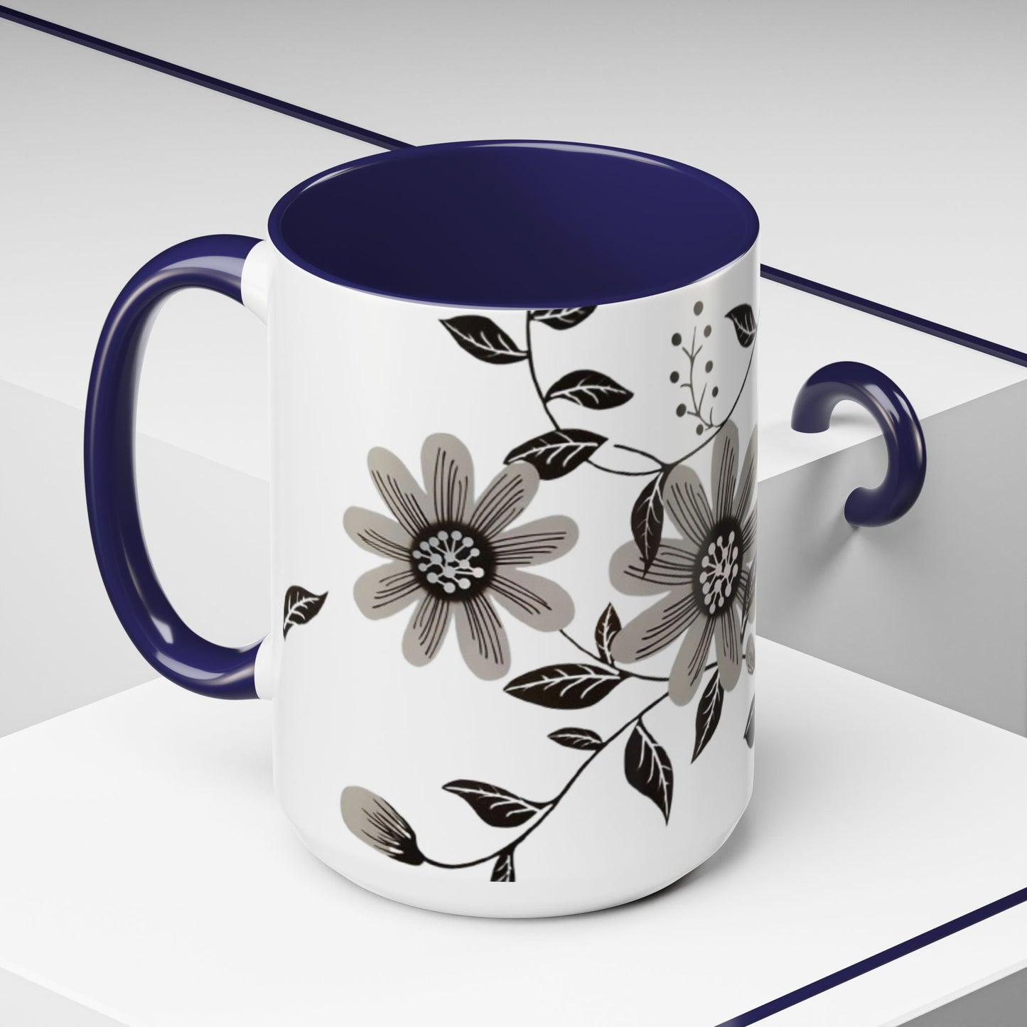 Accent Coffee Mug 11, 15oz_ N3+ Series ACM11OZ PT2WW015_ Limited Edition Perfect Blend of Style by WesternWaves: