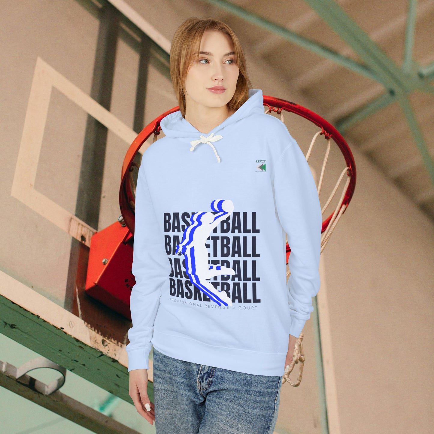 Unisex Lightweight Hooded Sweatshirt - Basketball Vibes for Sports Enthusiasts_ 02 April 2025_ 001
