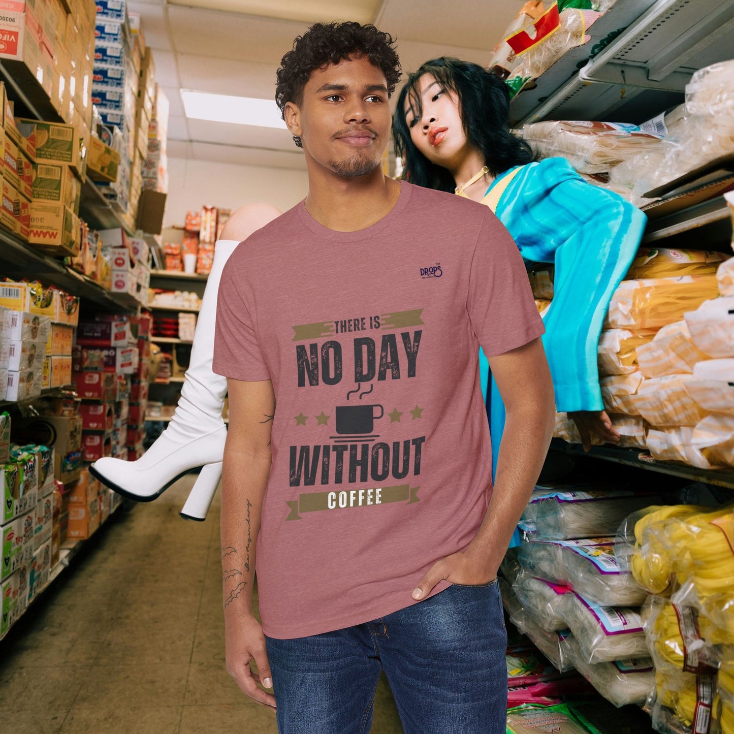 Unisex Recycled Organic T-Shirt_ N7* Series USRCOTS PT2WW001_ Limited Edition by WesternWaves: