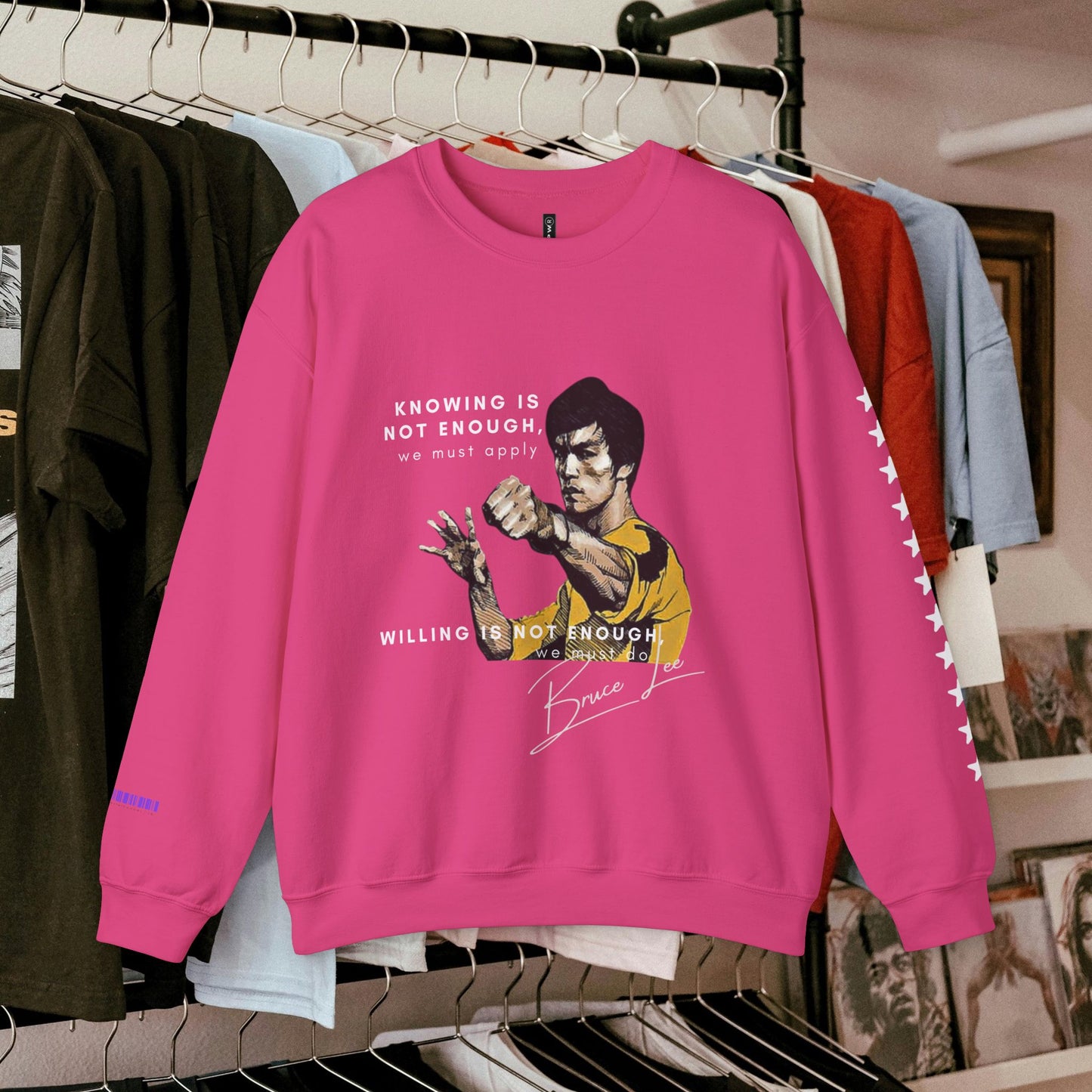 Unisex Heavy Blend™ Crewneck Sweatshirt_ N2+ Sports Series UHBCSS PT2WW009_ Limited Edition ‘Zeztz’ Brand Sports Elements by WesternWaves: