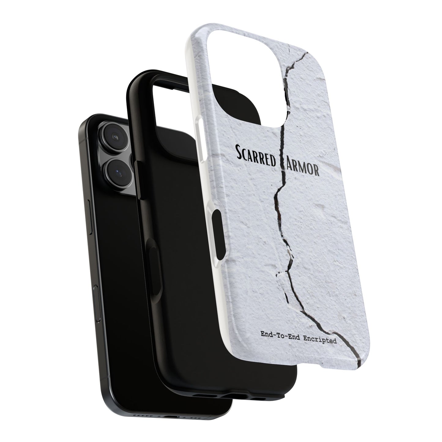 Tough iPhone Cases Phone Case_ Series N8+ TCPCASE PT2WW001_ Limited Edition Scarred Armor Design iPhone Cases by WesternWaves: