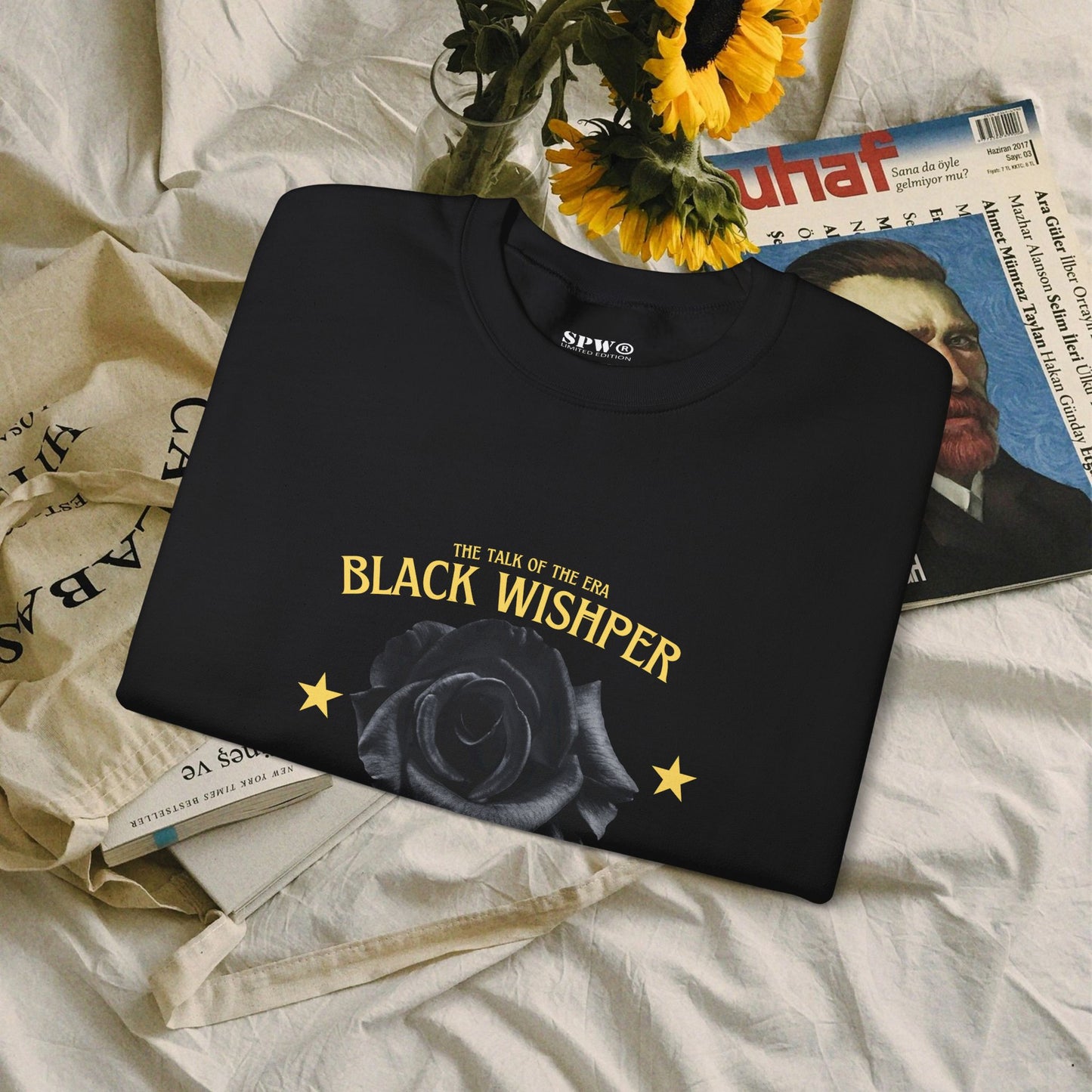 Unisex Heavy Blend™ Crewneck Sweatshirt_ N3+ Series UHBCSS PT2WV011_ Limited Edition Pure Luxury by WesternWaves: