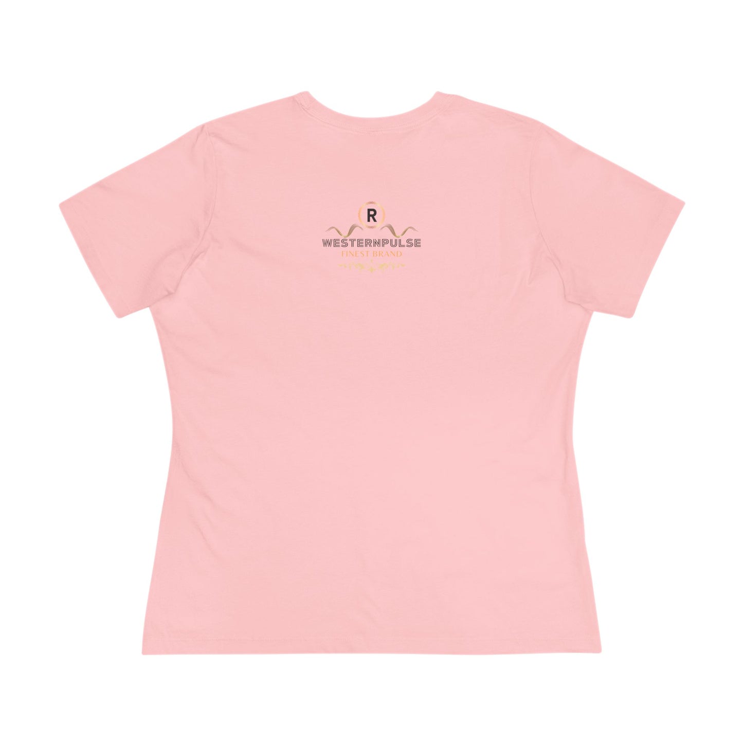 Women's Cotton Tee_ N2 Series WCTEE PT2WW001_ Cozy Comfort Limited Edition By WesternWaves: